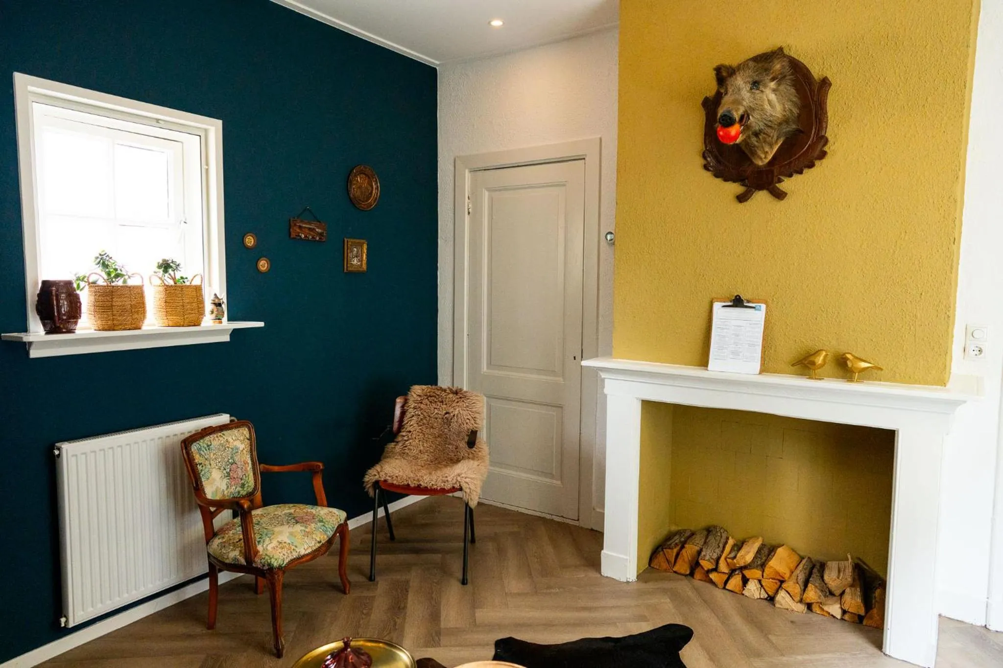 Living room in Boetiekhotel Villa Wanrooy