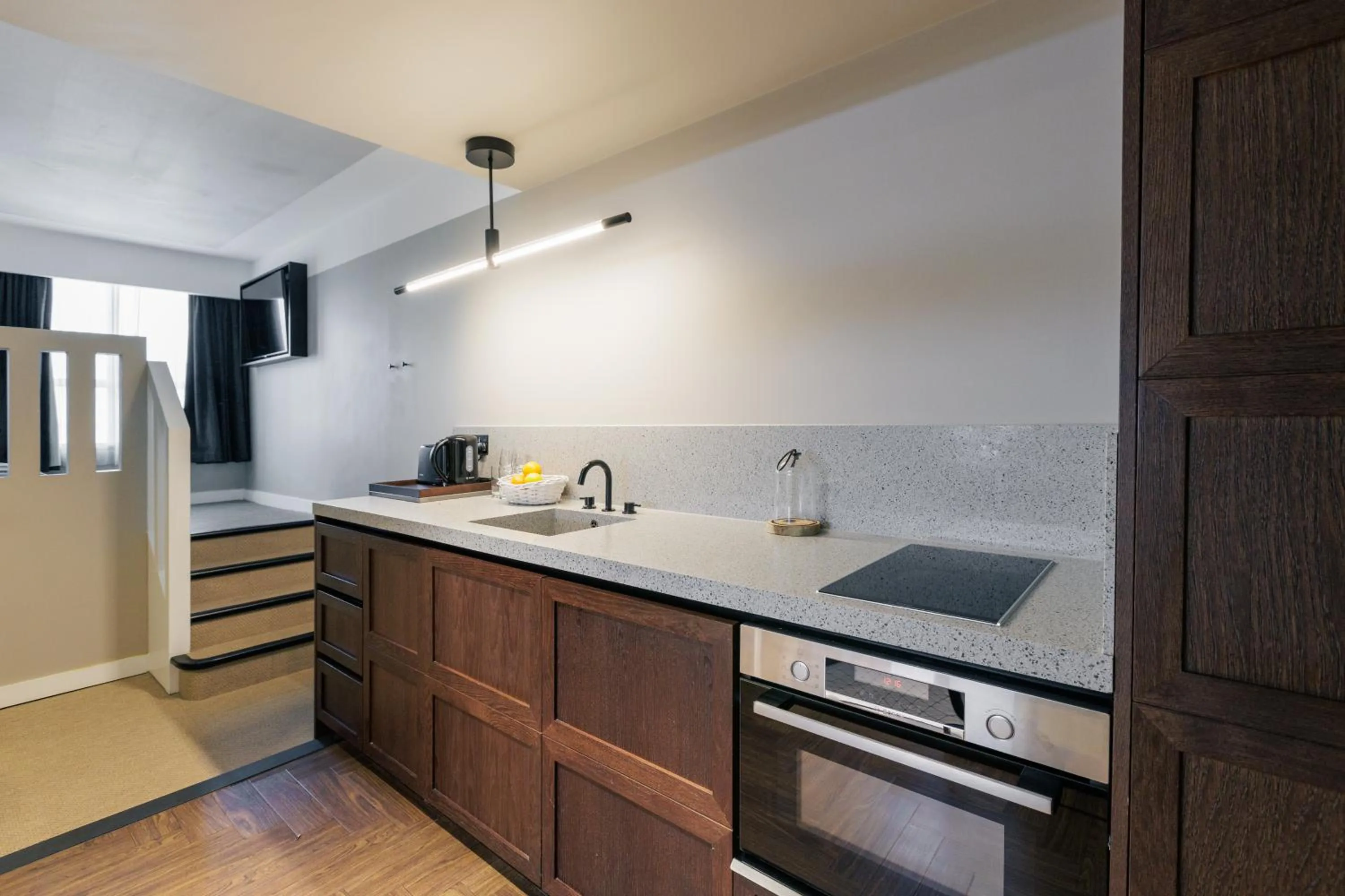 Kitchen or kitchenette in Staycity Aparthotels London Dalston