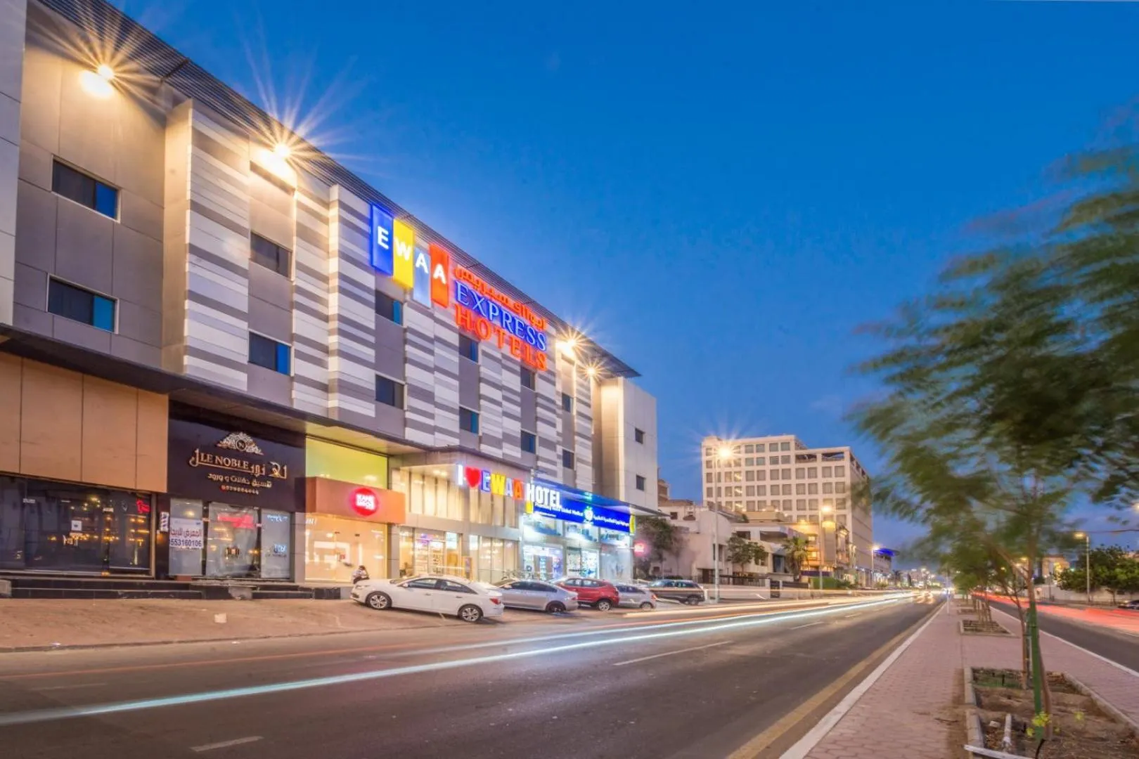 Property building in Ewaa Express Hotel - Al Rawda