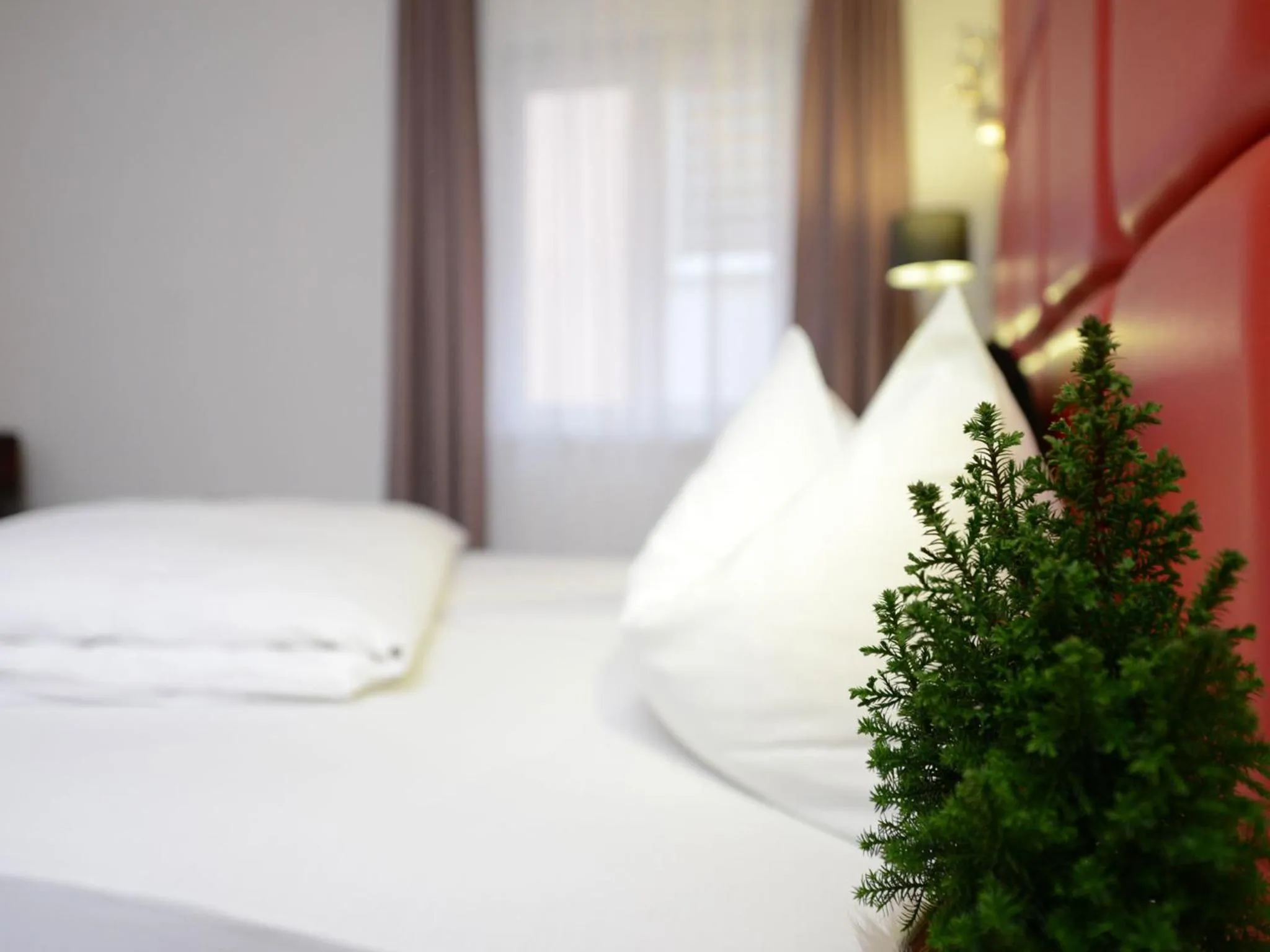 Bed in Land-gut Hotel zum Löwen Garni