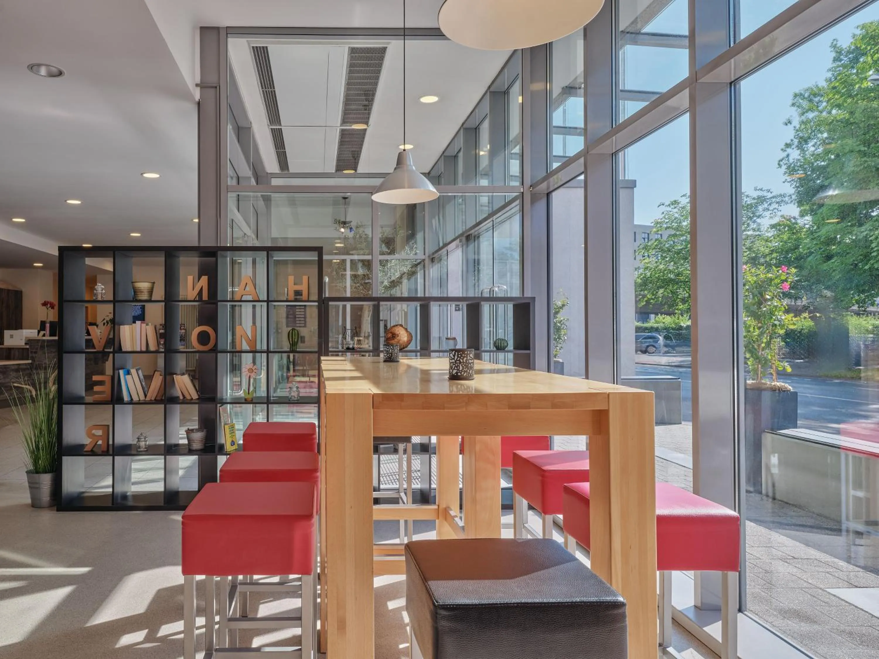 Lobby or reception in YORS Hotel Hannover