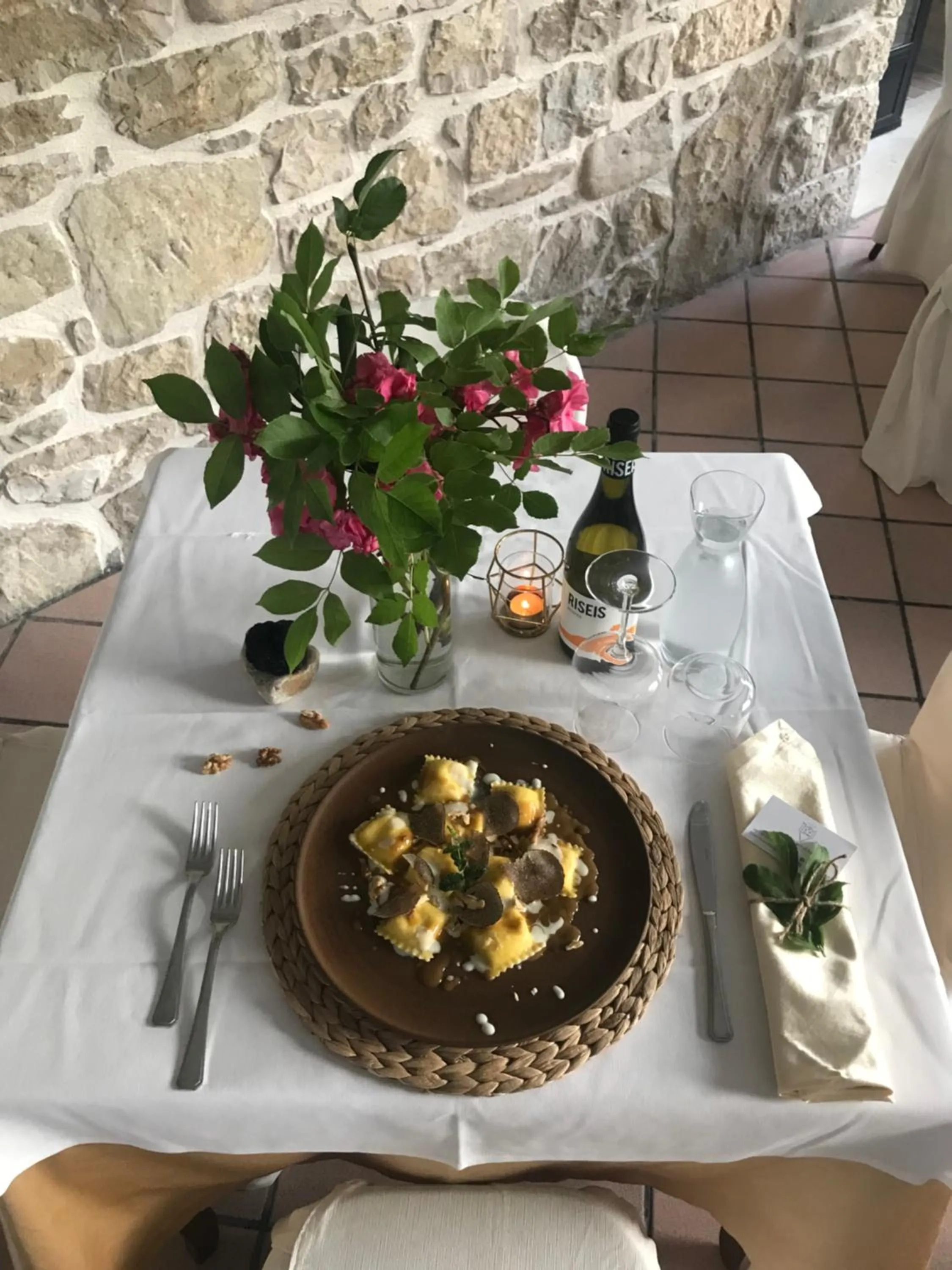 Food and drinks in Hotel Lo Smeraldo