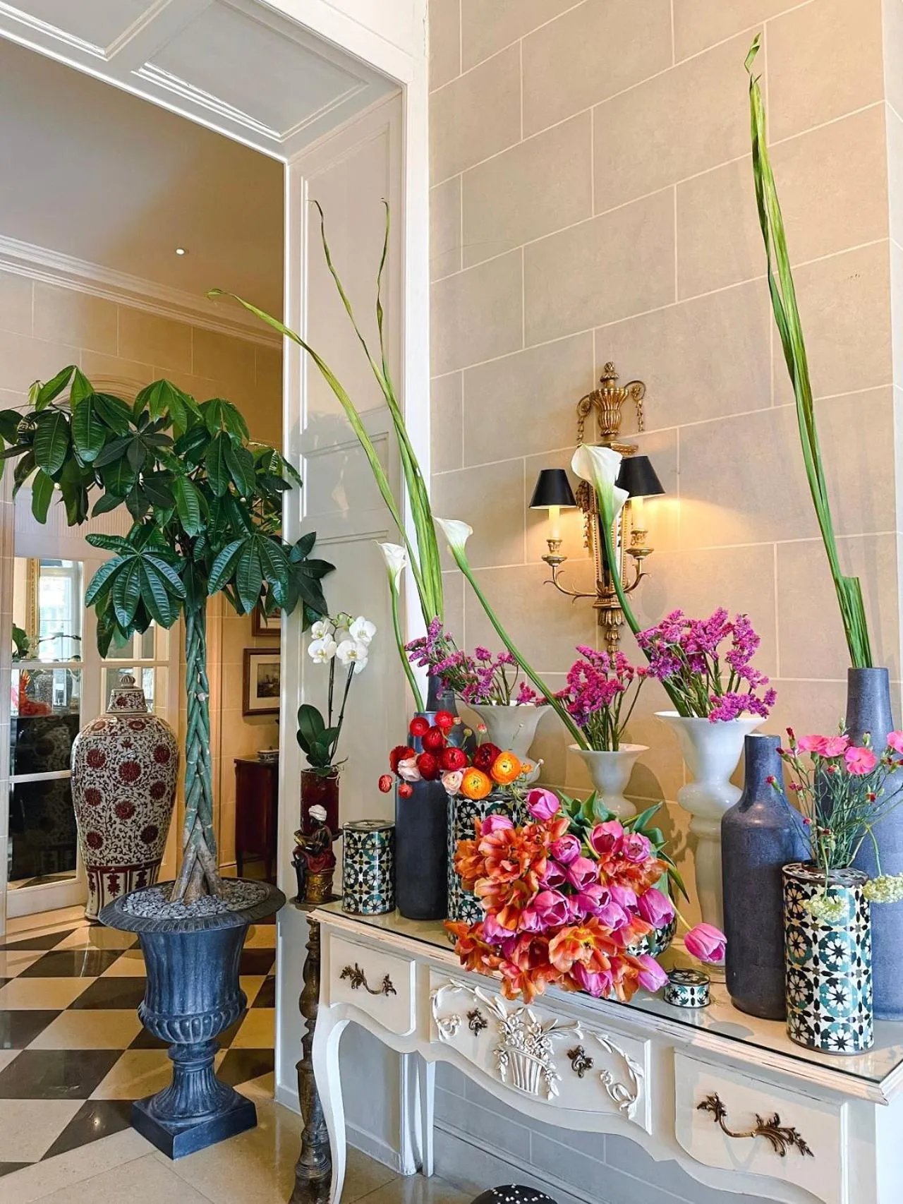 Lobby or reception in Grand Hotel du Lac - Relais & Châteaux