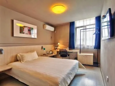 Bed in Jinjiang Inn East Siming Road in Higher Education Park , Ningbo
