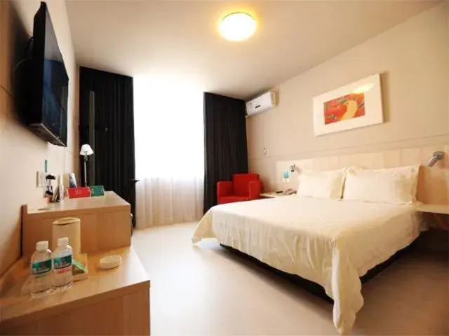 Bed in Jinjiang Inn Xianju Huancheng North Road Bed in Jinjiang Inn Xianju Huancheng North Road