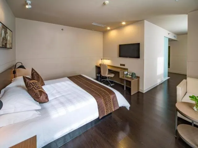 Bed in Jinjiang Inn Select Zibo Boshan Passenger Station Branch