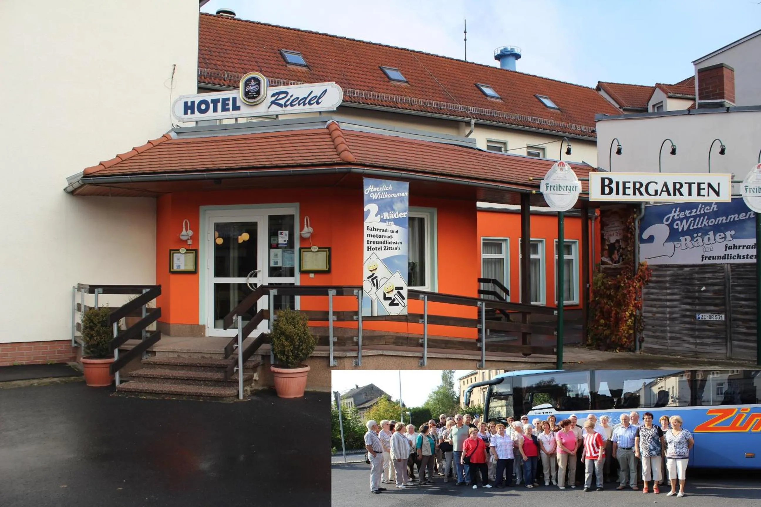 Facade/entrance in Hotel Riedel