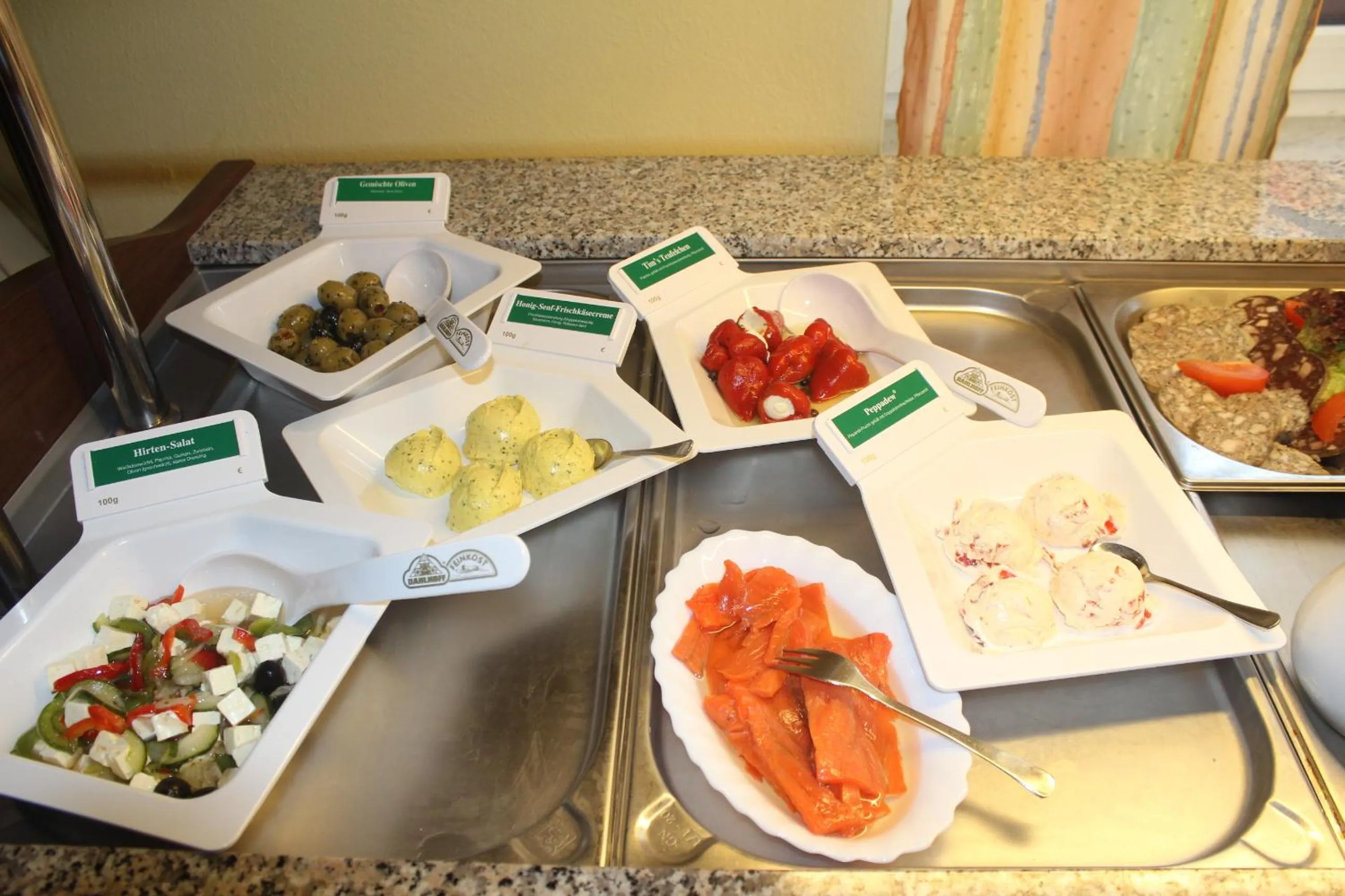 Buffet breakfast in Hotel Riedel