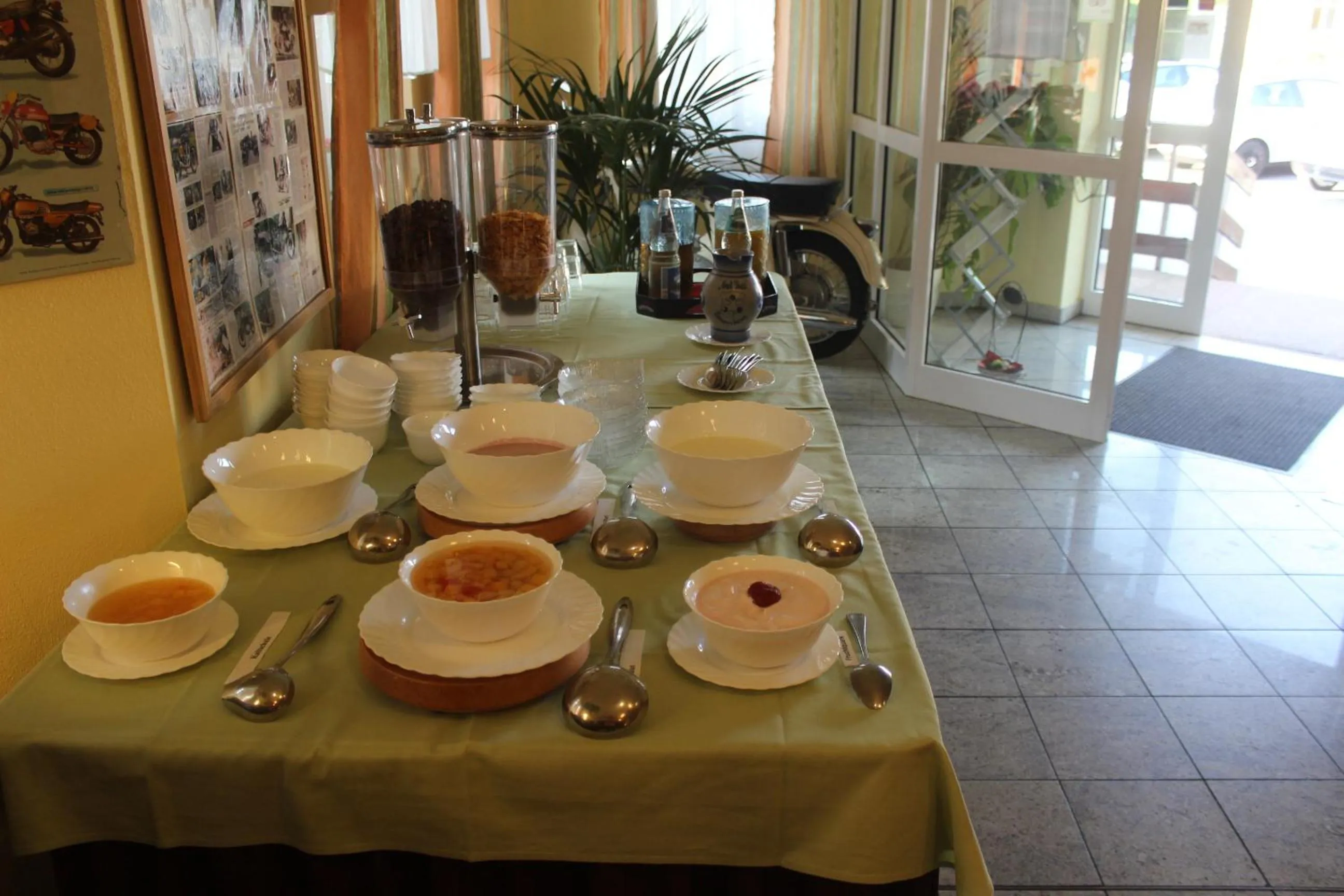 Buffet breakfast in Hotel Riedel