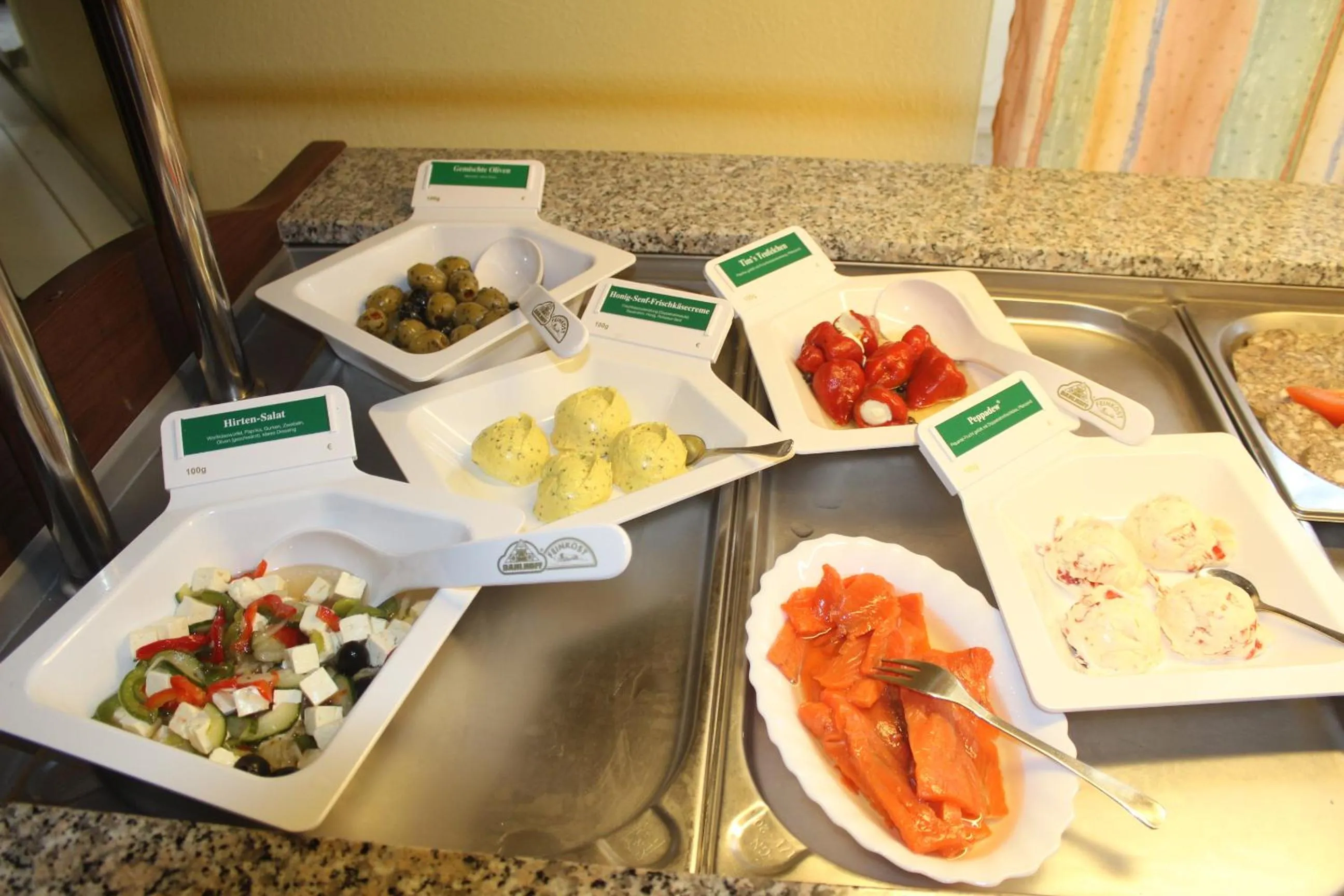 Buffet breakfast in Hotel Riedel