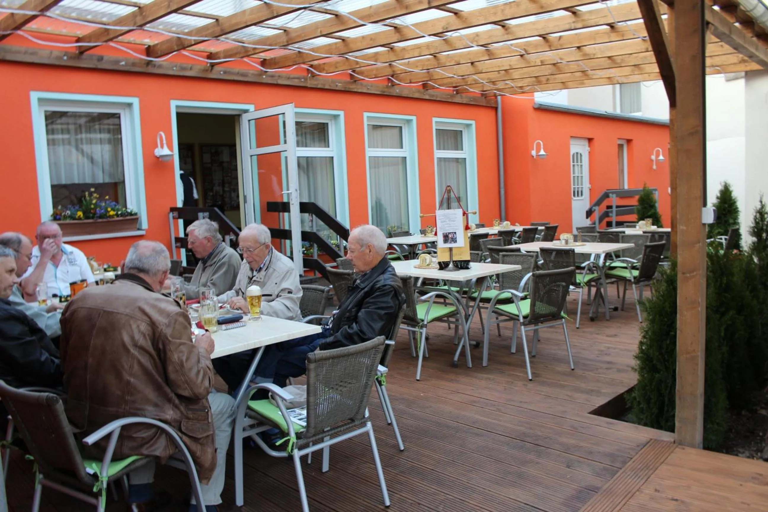 Garden in Hotel Riedel