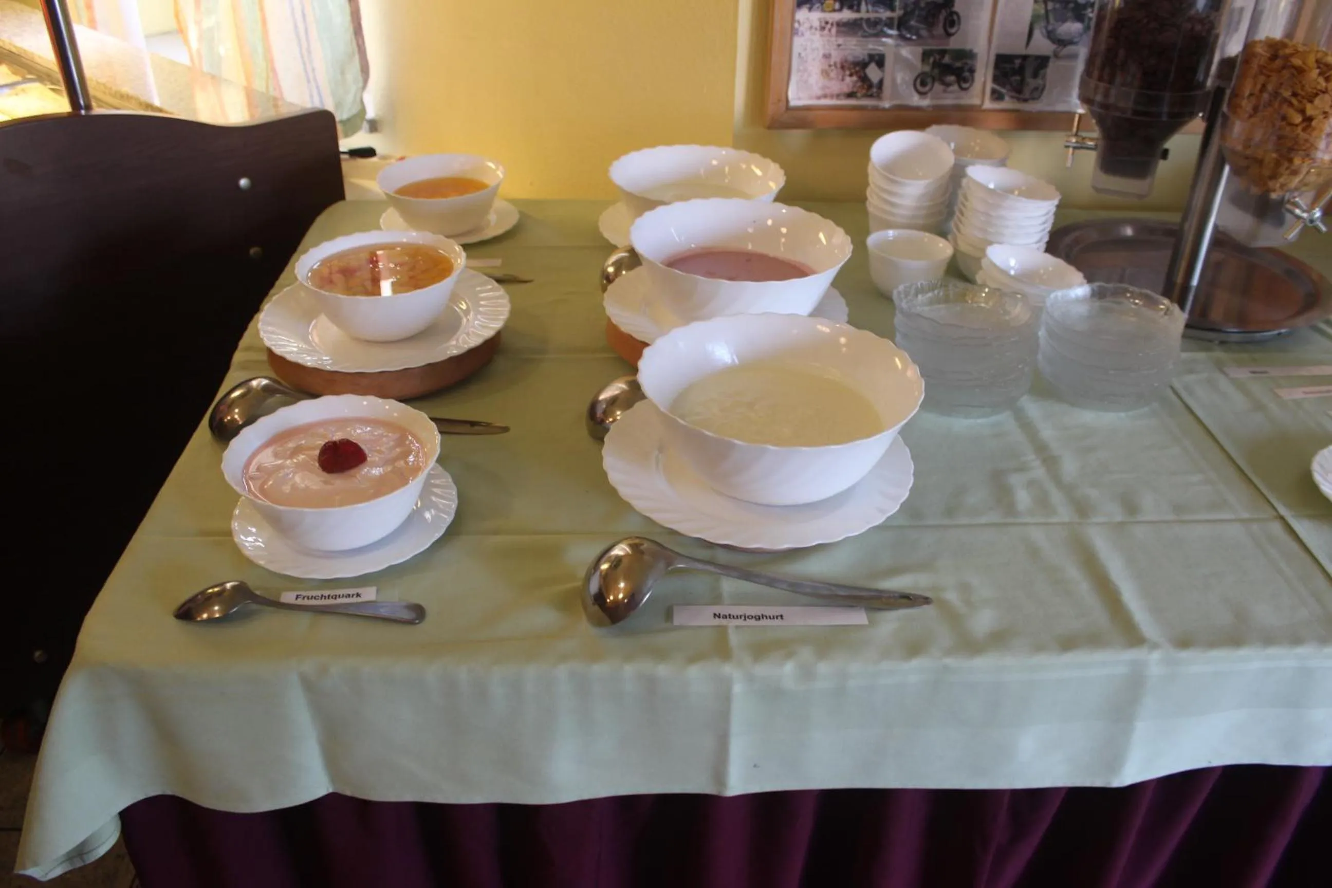 Buffet breakfast in Hotel Riedel