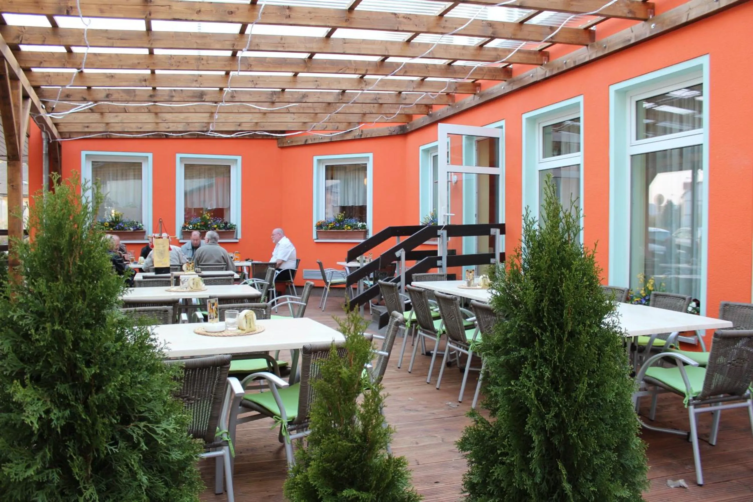 Patio in Hotel Riedel