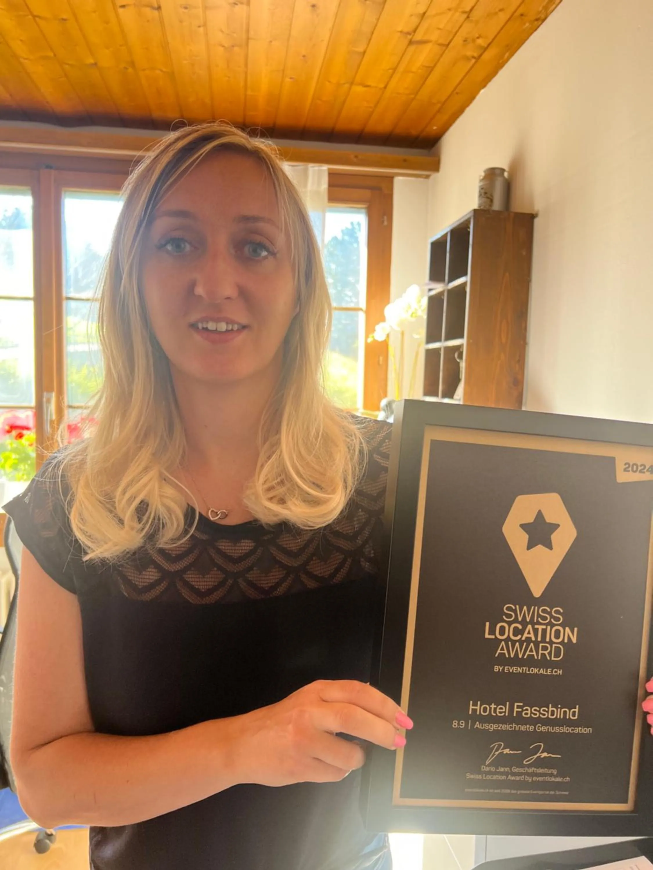 Lobby or reception in Hotel Fassbind Beausite