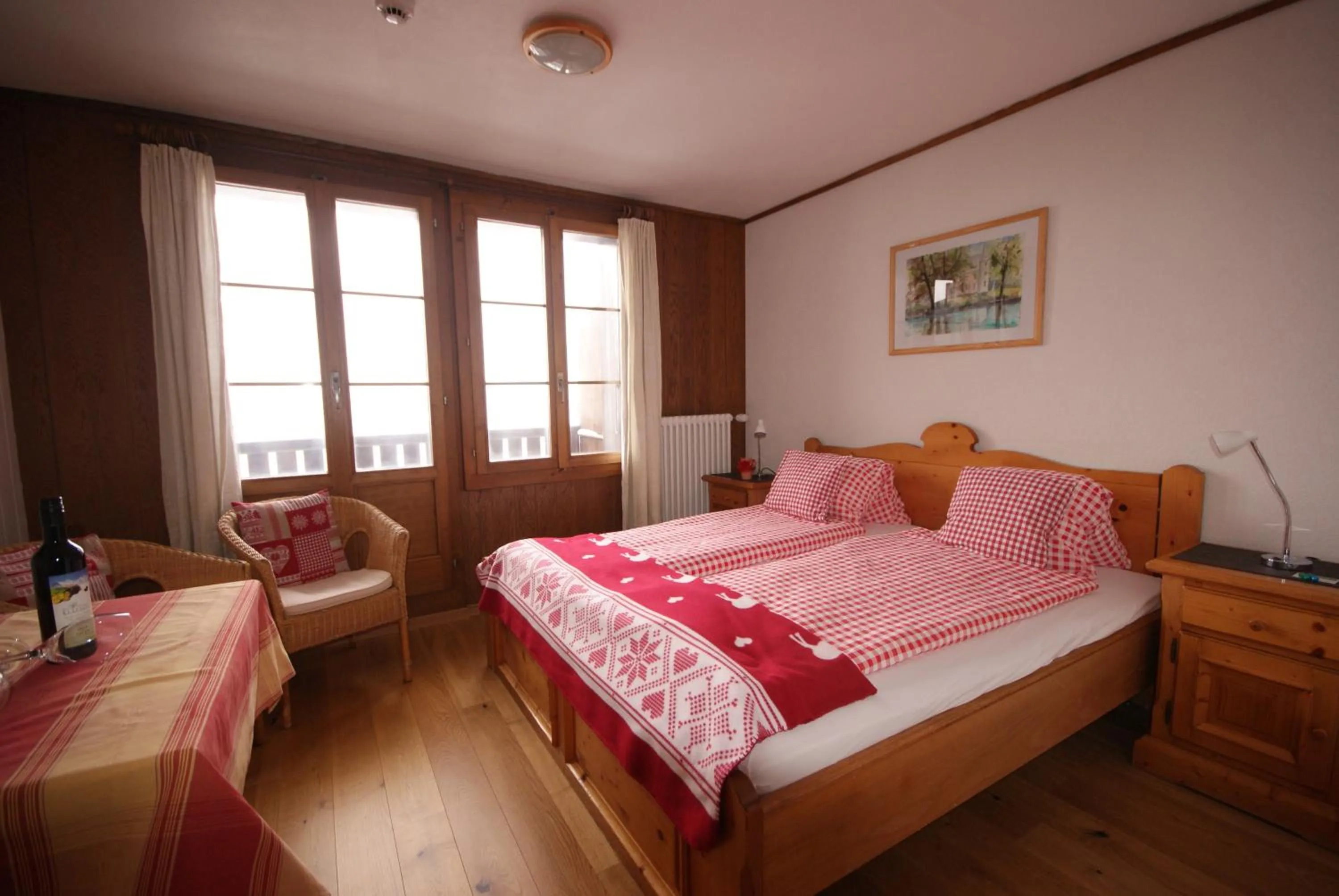 Photo of the whole room, Bed in Hotel Fassbind Beausite