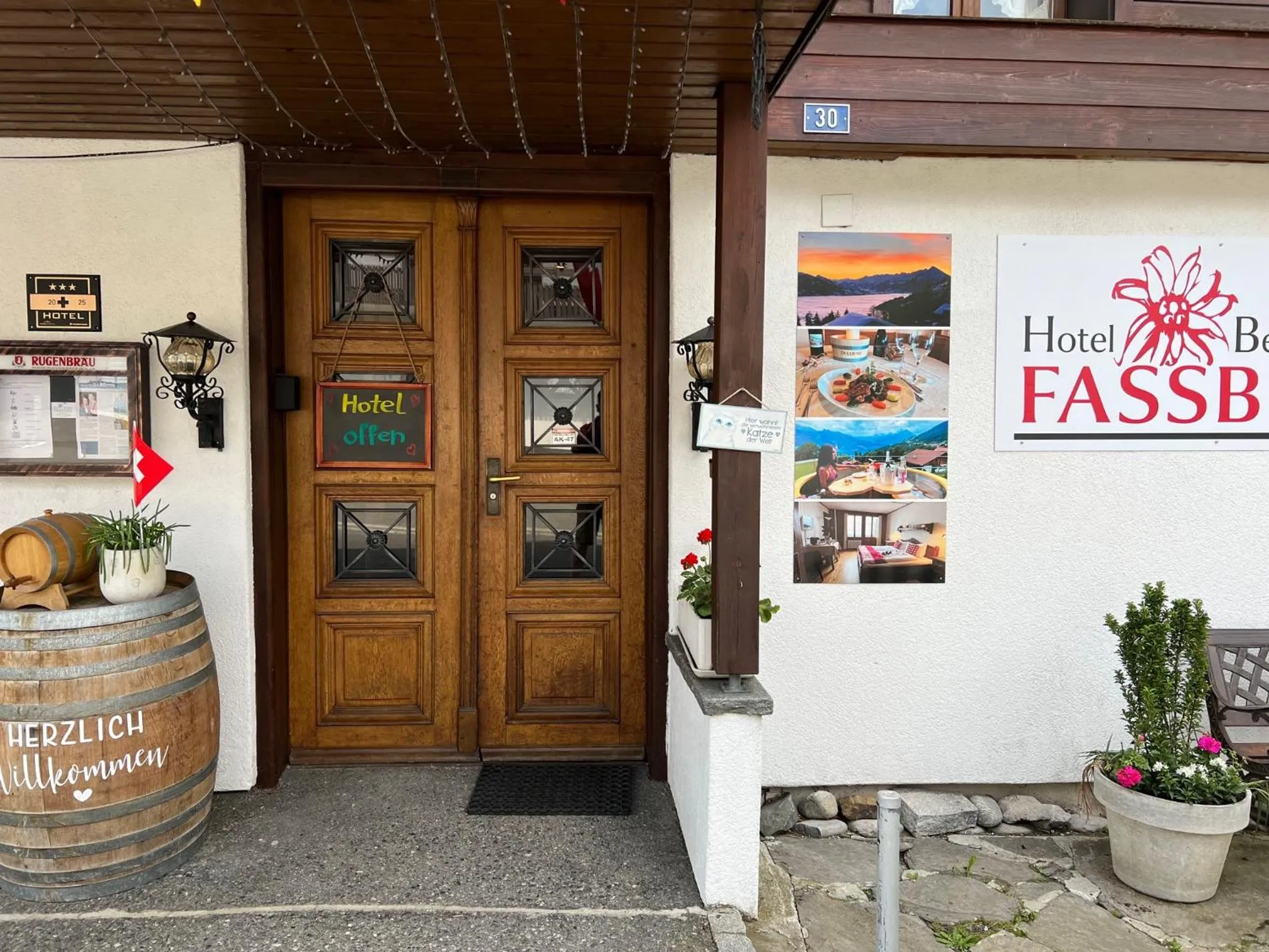 Property building in Hotel Fassbind Beausite