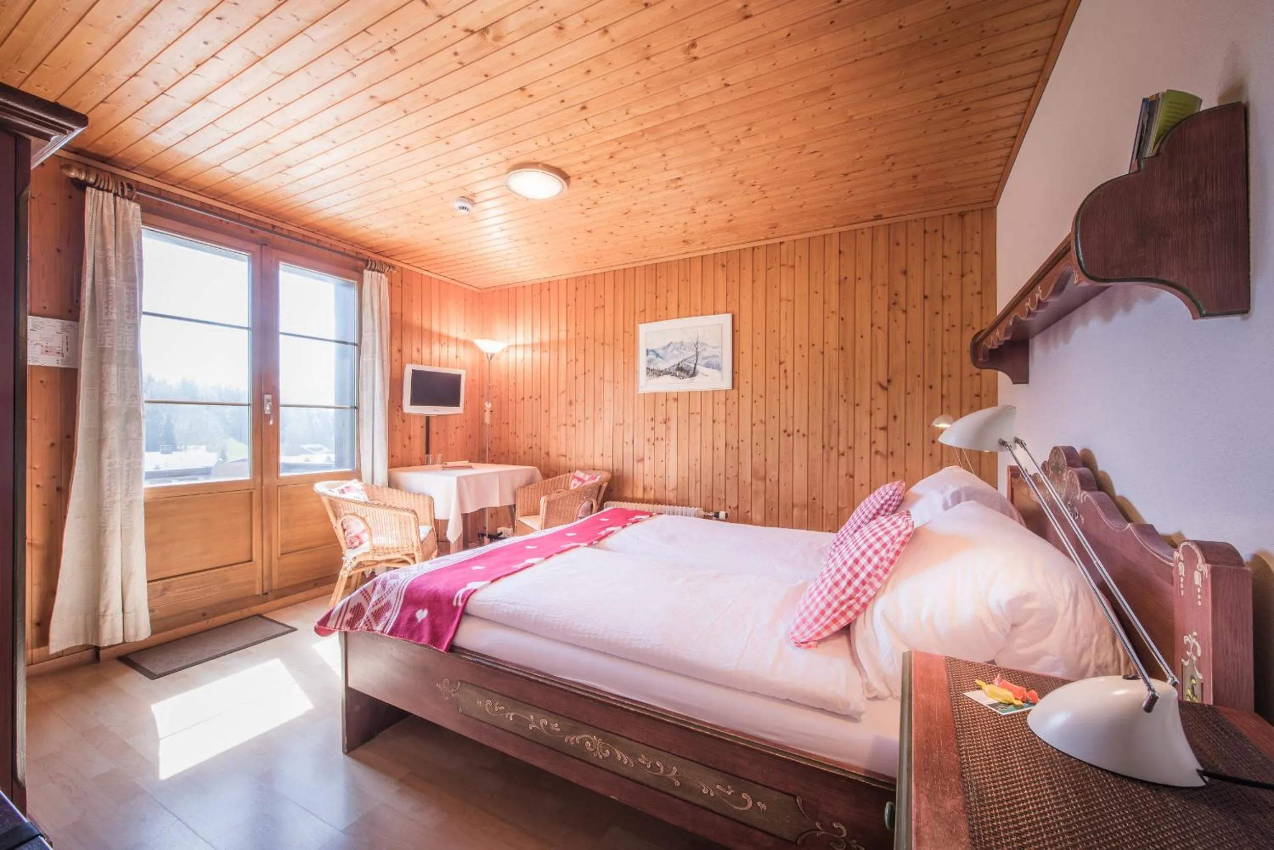 Photo of the whole room, Bed in Hotel Fassbind Beausite