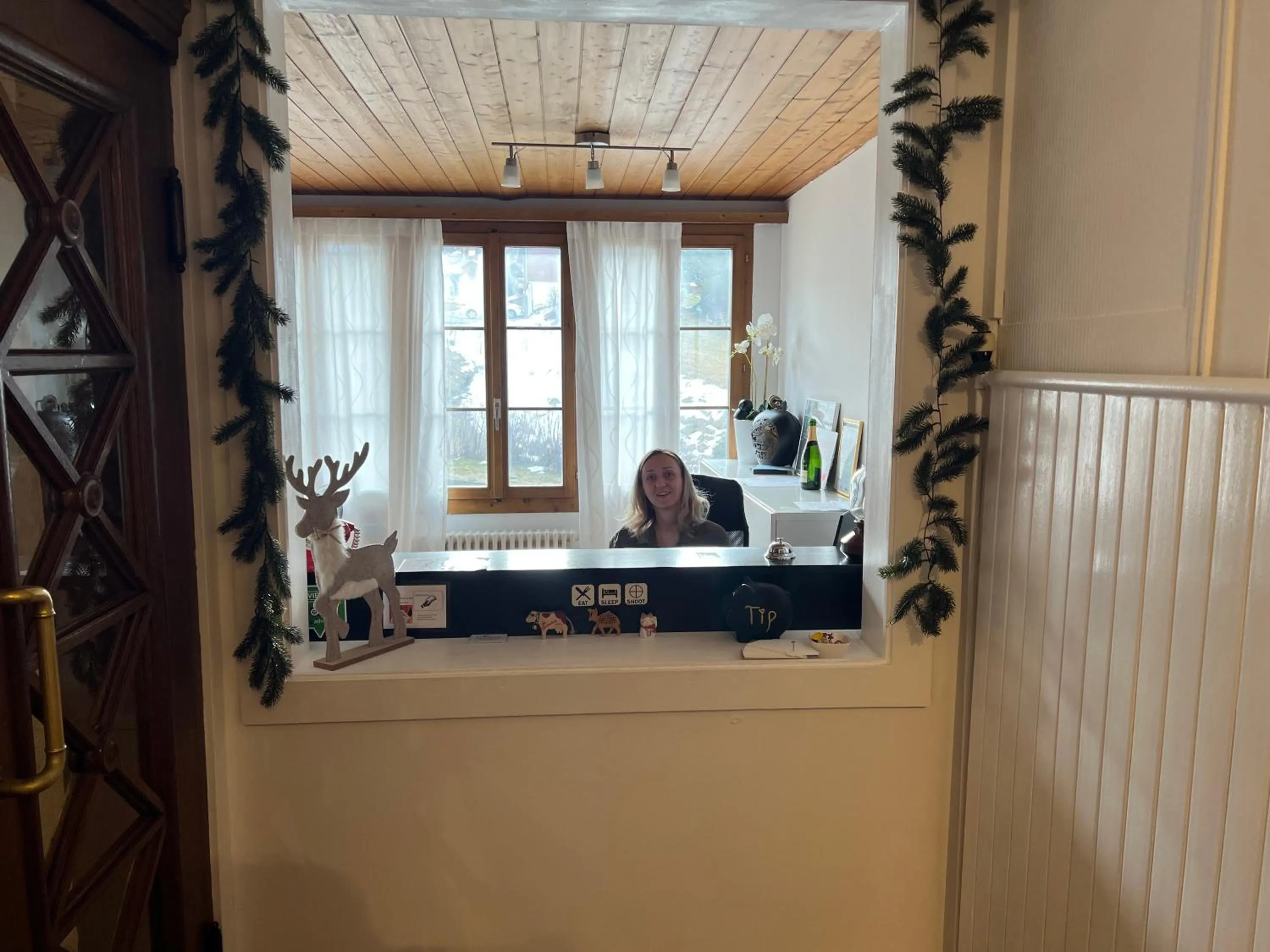 Lobby or reception in Hotel Fassbind Beausite