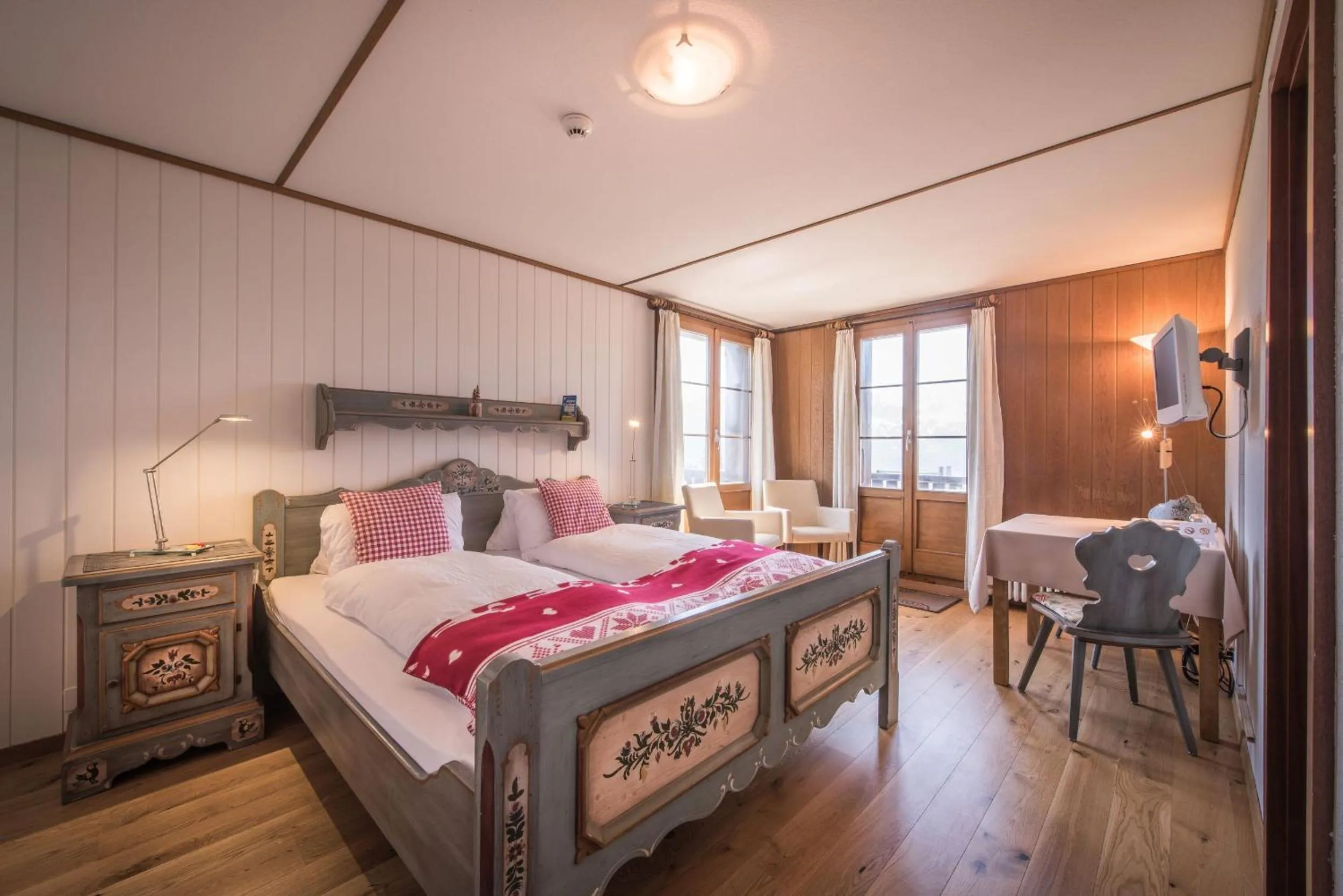 Photo of the whole room, Bed in Hotel Fassbind Beausite