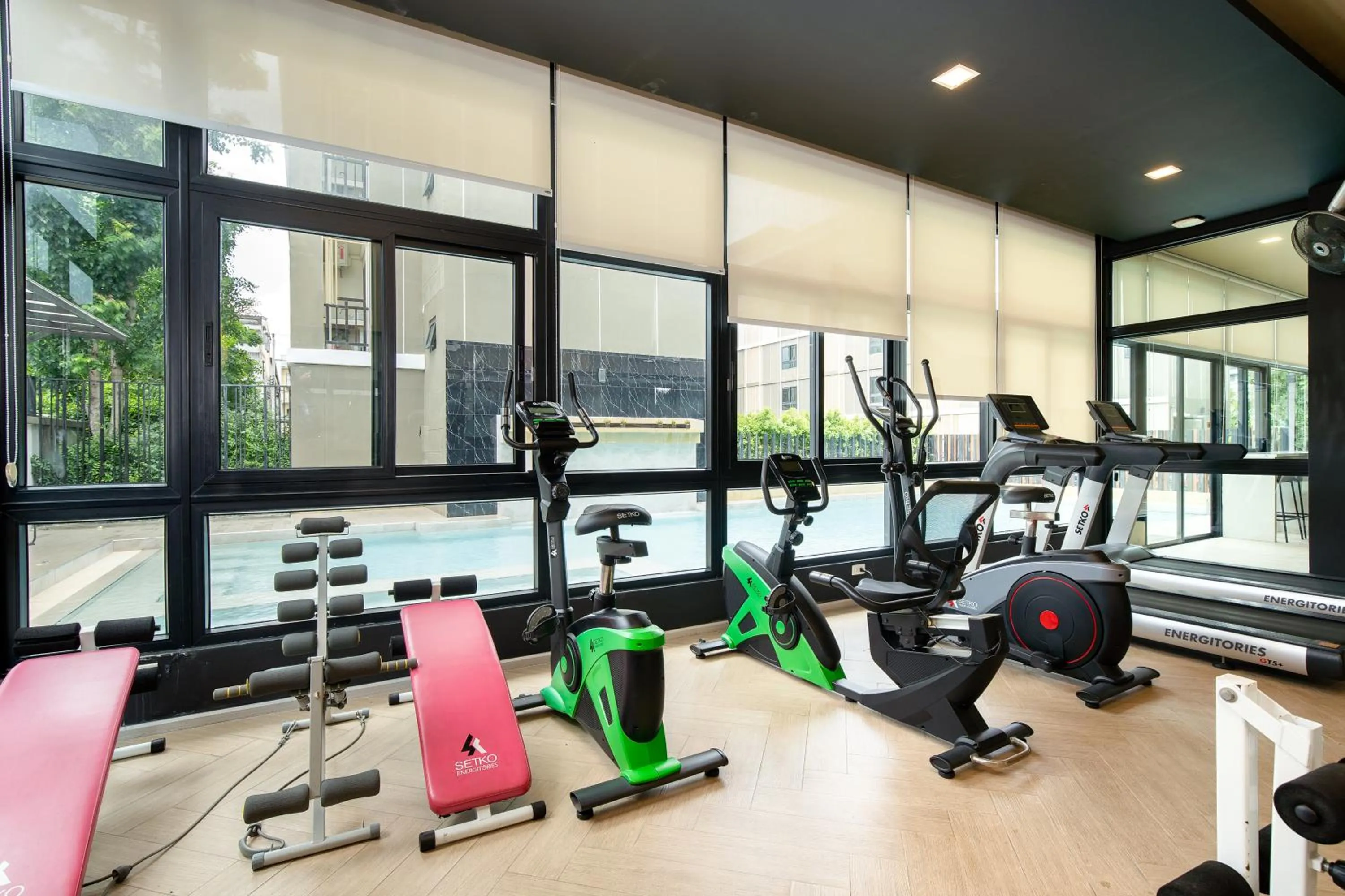 Fitness centre/facilities in Amanah Bangkok Hotel