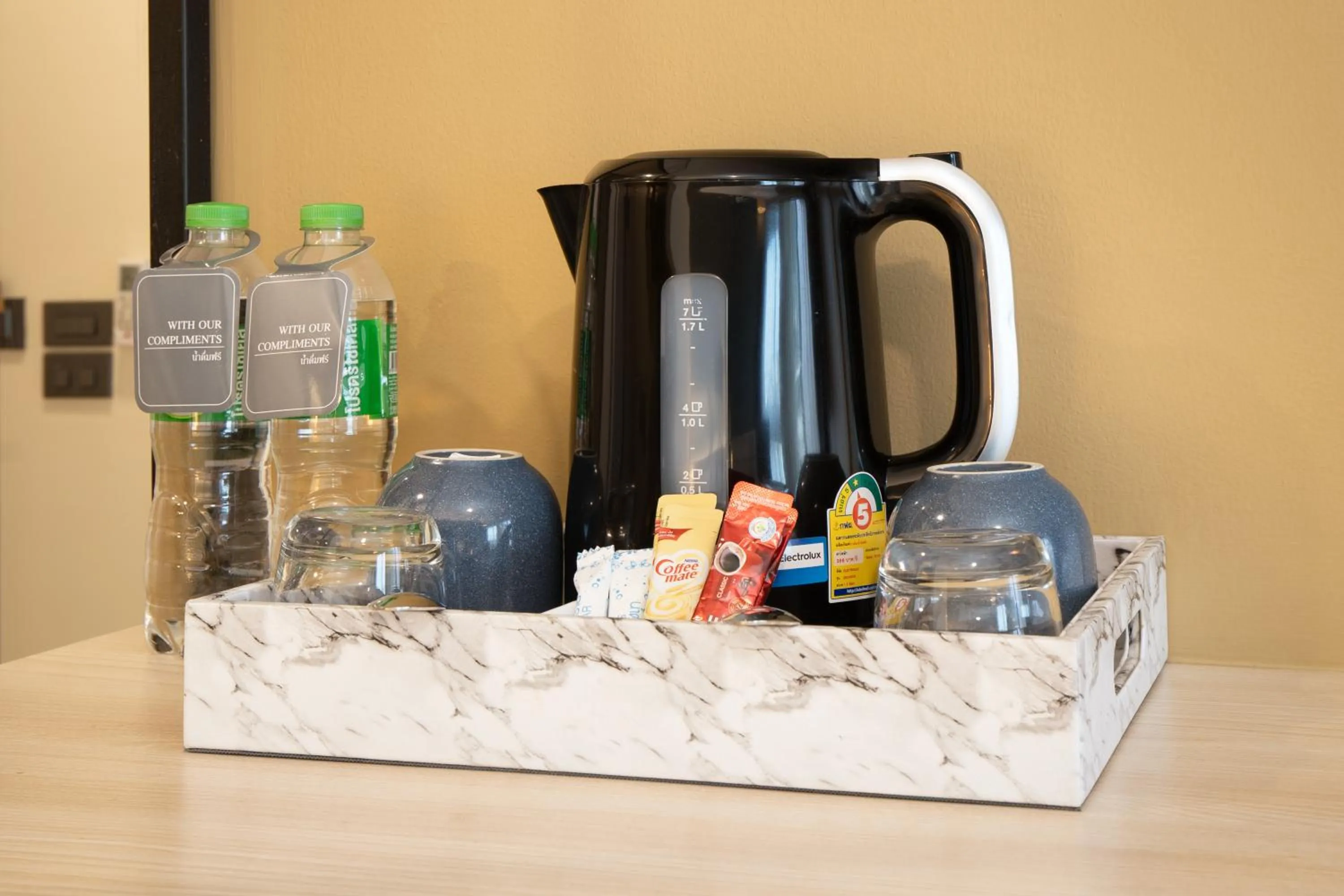 Coffee/tea facilities in Amanah Bangkok Hotel