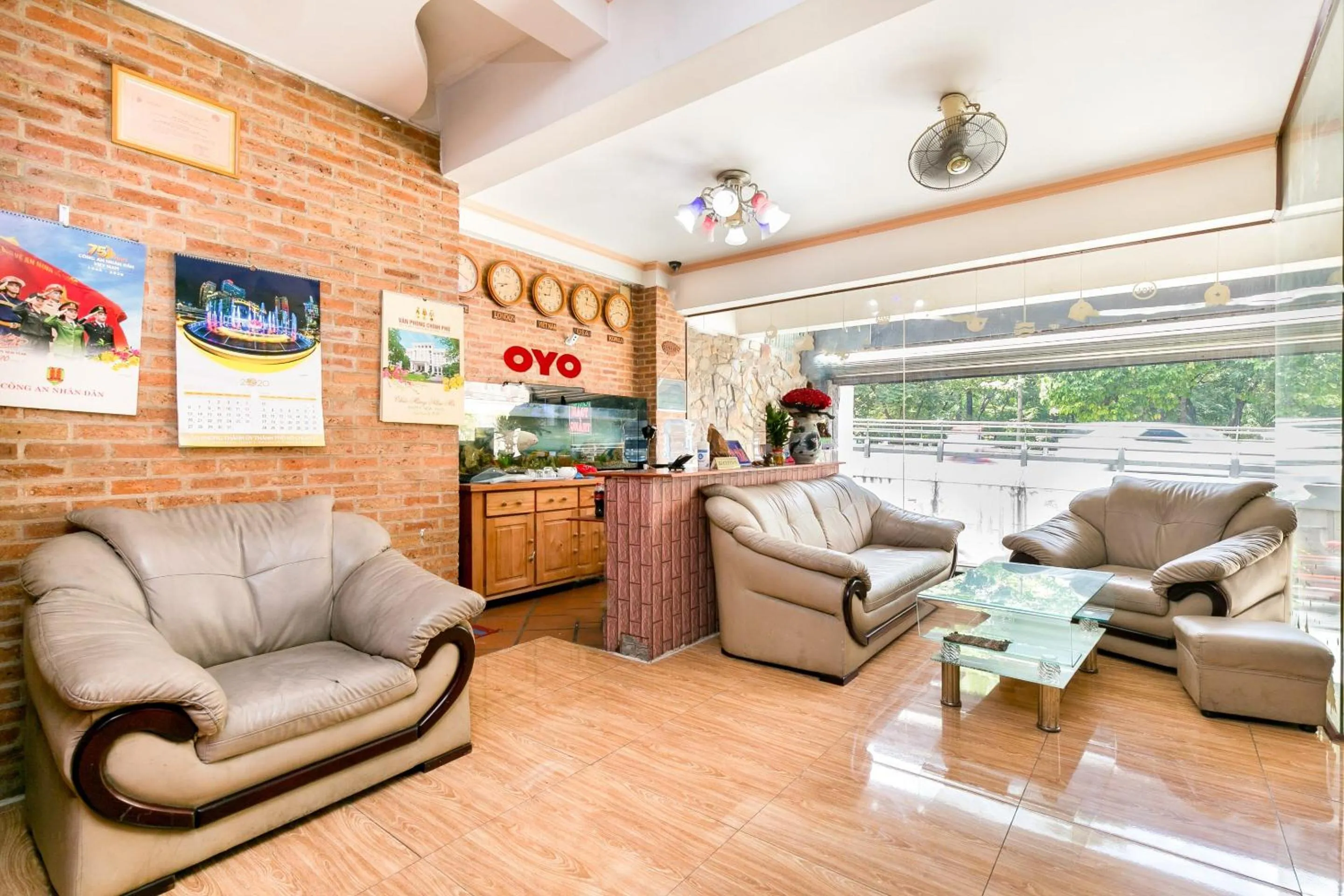 Lobby or reception in Vien Ngoc Xanh Hotel