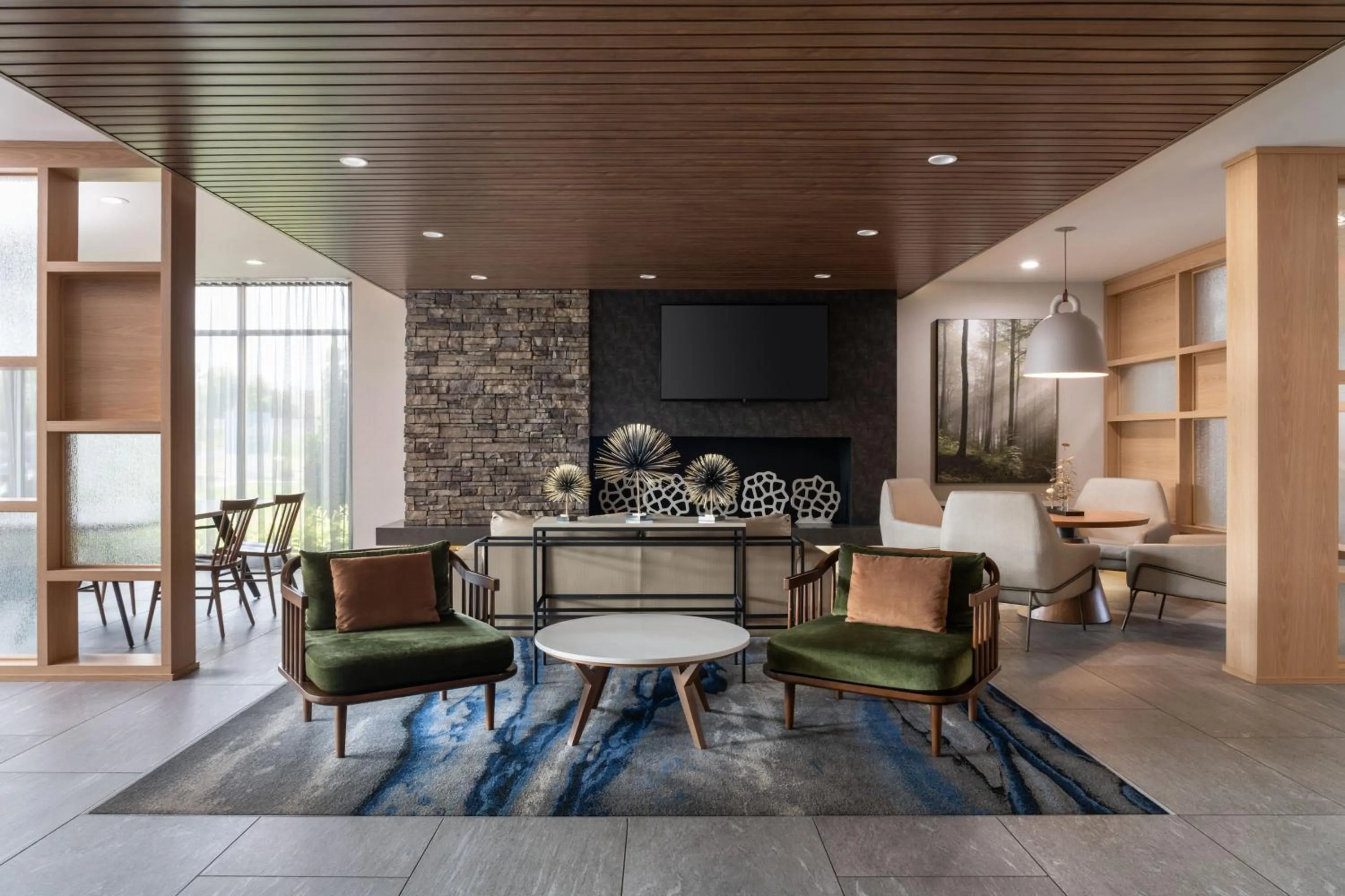 Lobby or reception in Fairfield Inn & Suites by Marriott Cleveland Tiedeman Road