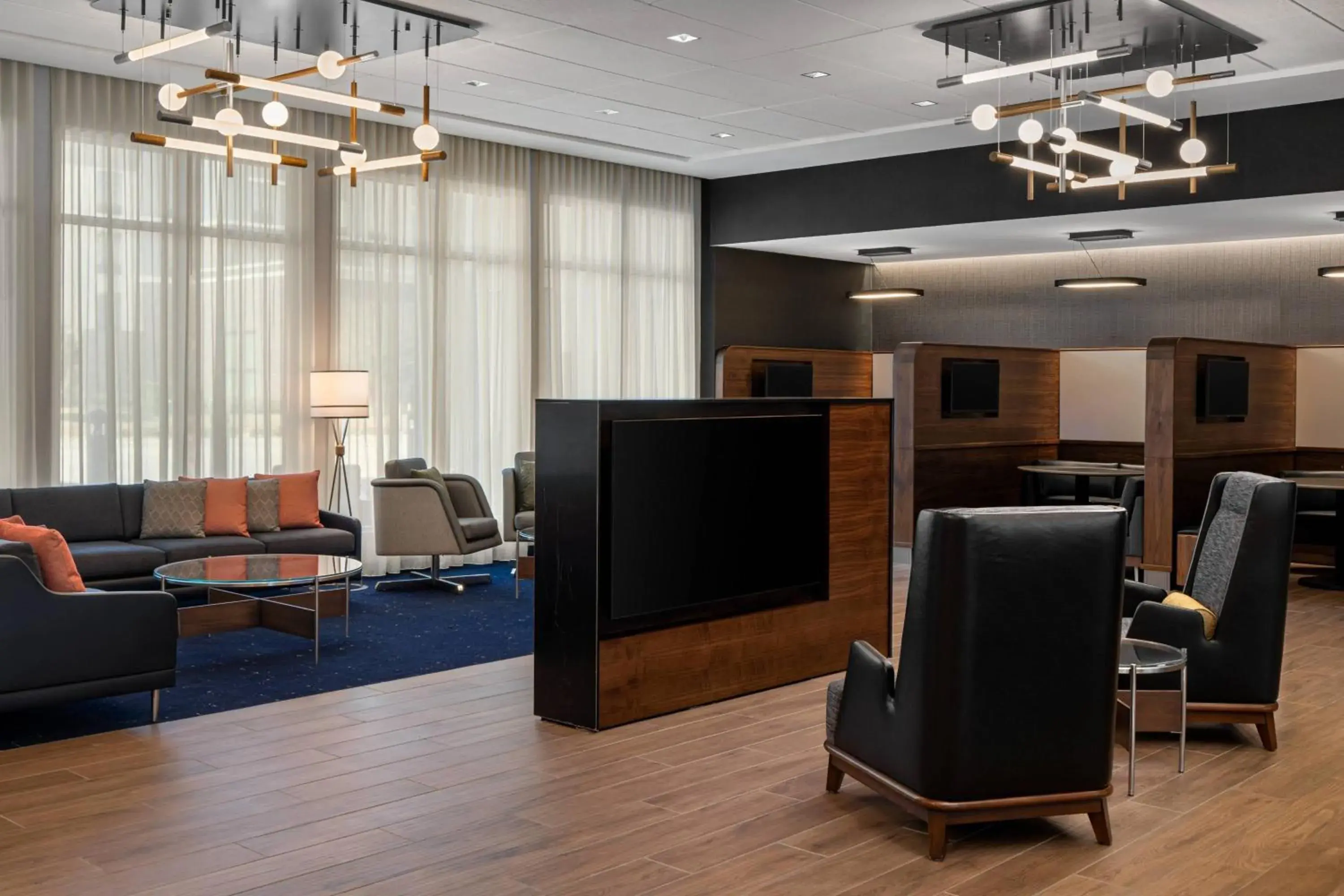 Lobby or reception in Courtyard by Marriott Houston I-10 West/Memorial Lobby or reception in Courtyard by Marriott Houston I-10 West/Memorial