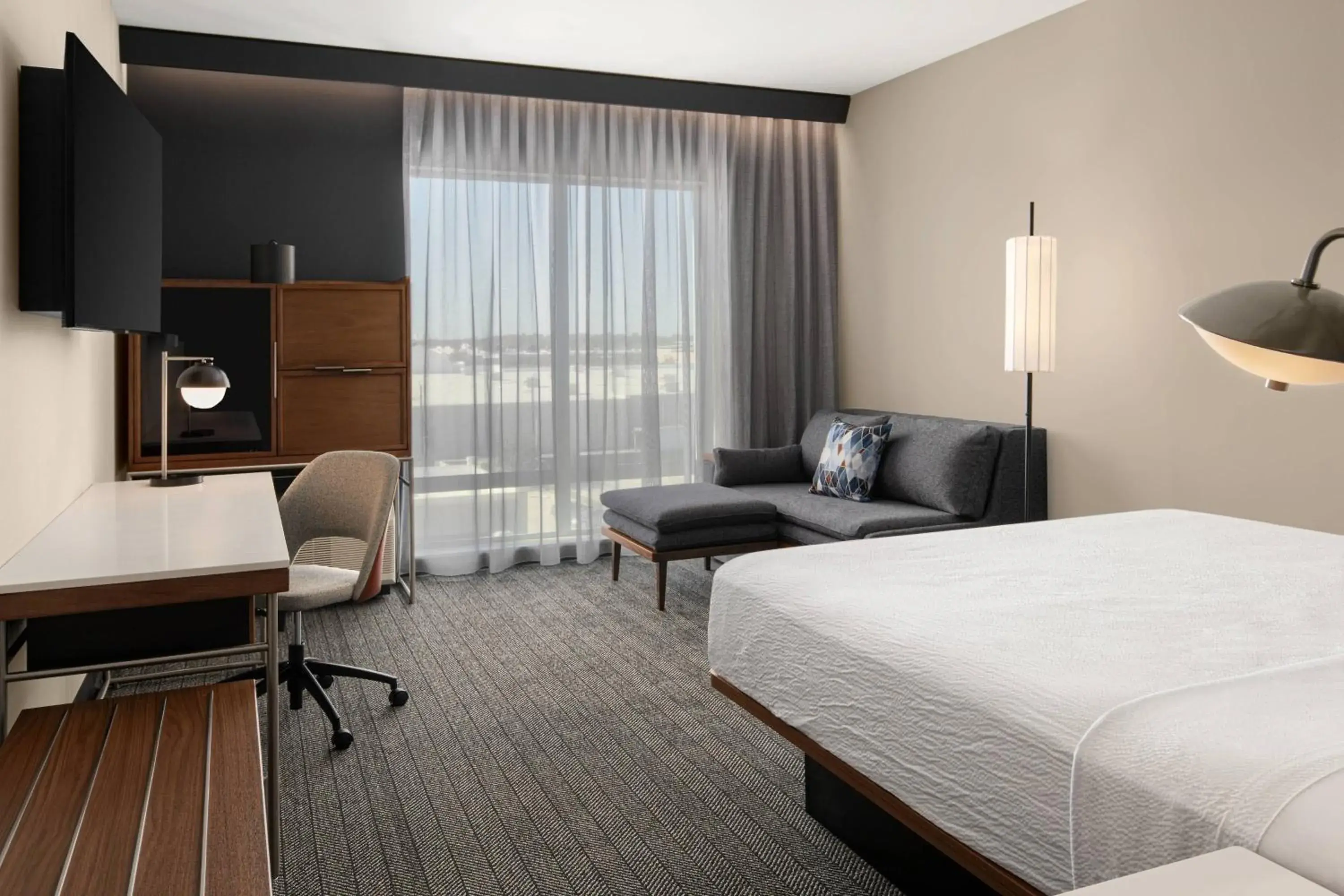 King Room with Sofa Bed - Hearing Accessible in Courtyard by Marriott Houston I-10 West/Memorial King Room with Sofa Bed - Hearing Accessible in Courtyard by Marriott Houston I-10 West/Memorial