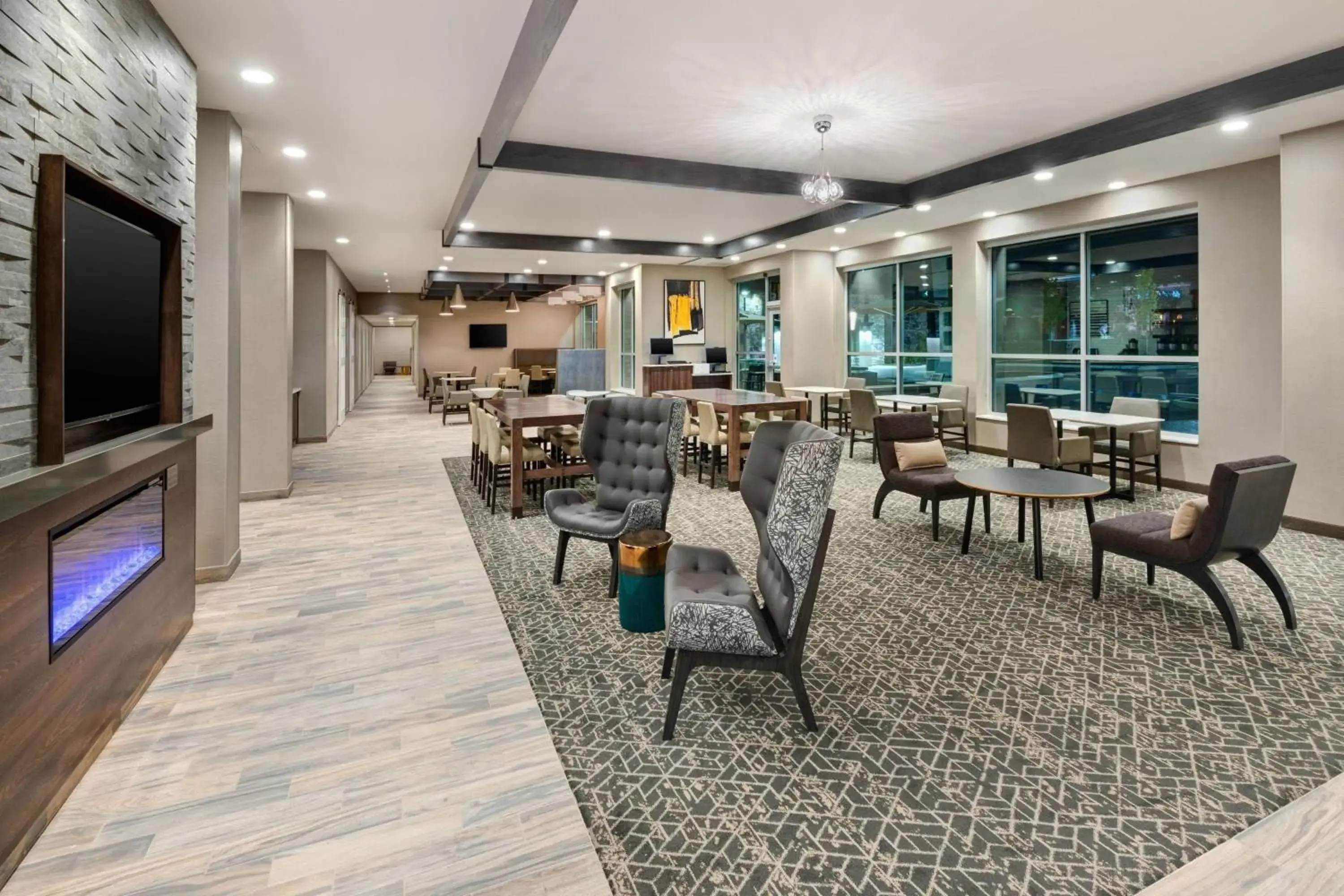 Lobby or reception in Residence Inn by Marriott Indianapolis Keystone Lobby or reception in Residence Inn by Marriott Indianapolis Keystone
