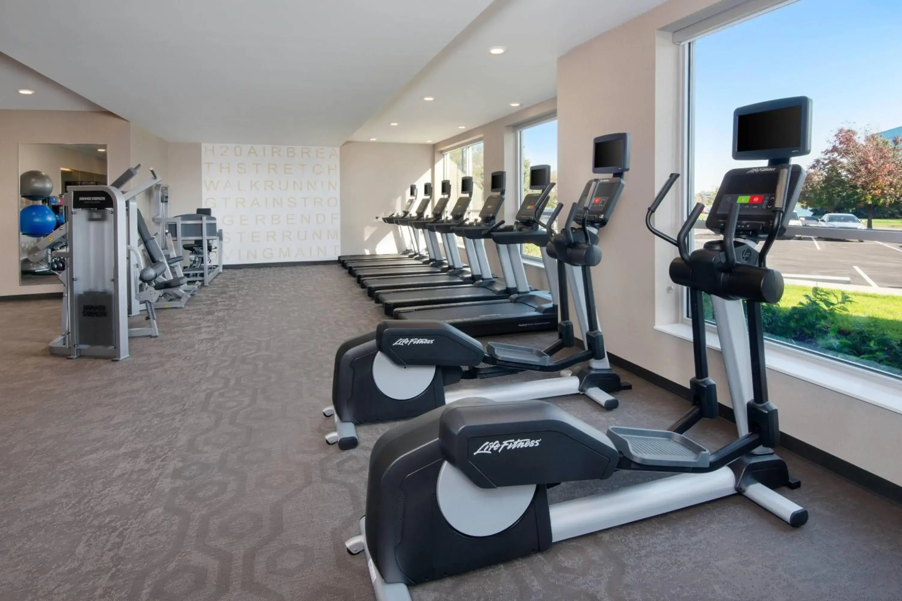 Fitness centre/facilities, Fitness Center/Facilities in SpringHill Suites by Marriott Indianapolis Keystone