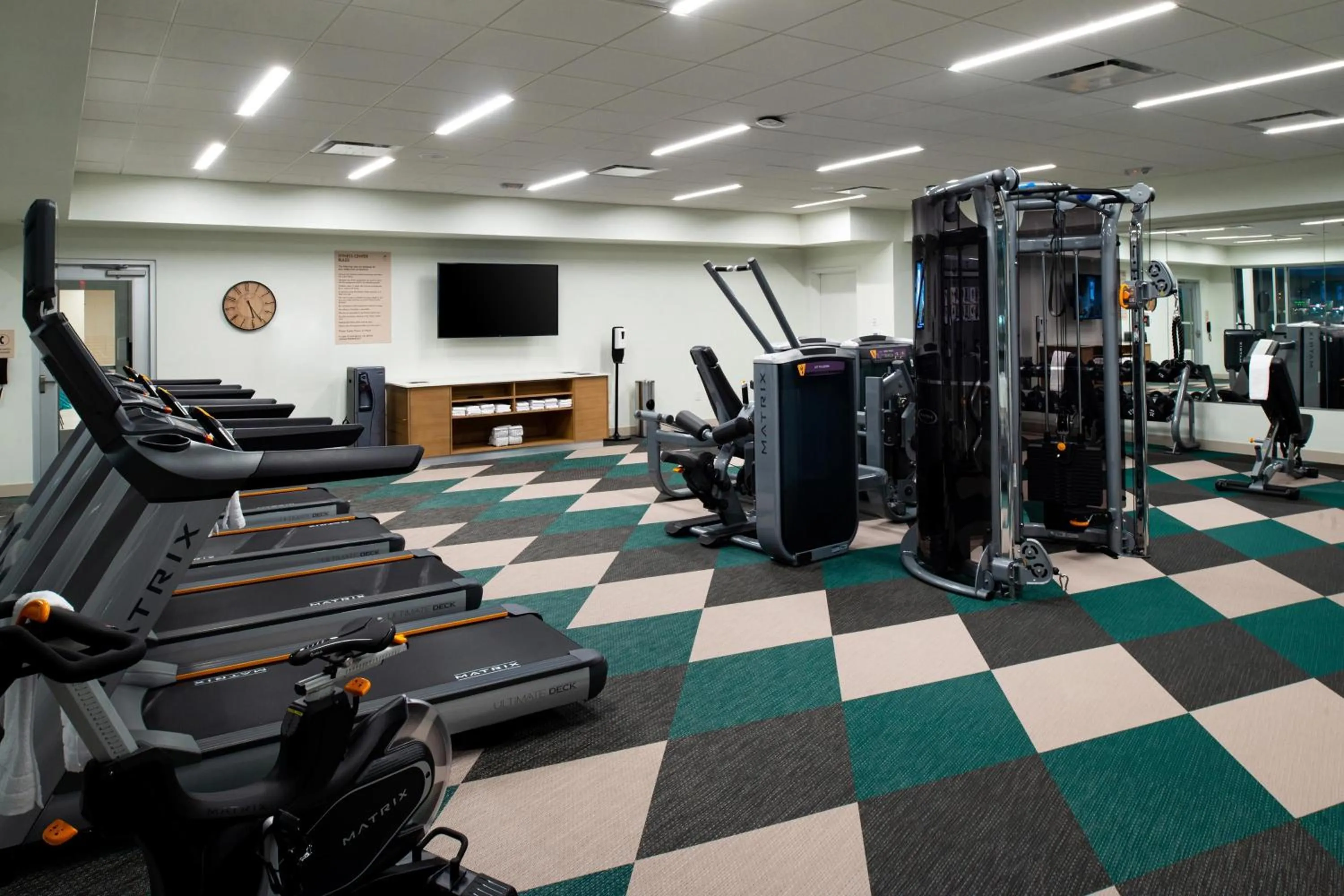 Fitness centre/facilities in Aloft North Kansas City
