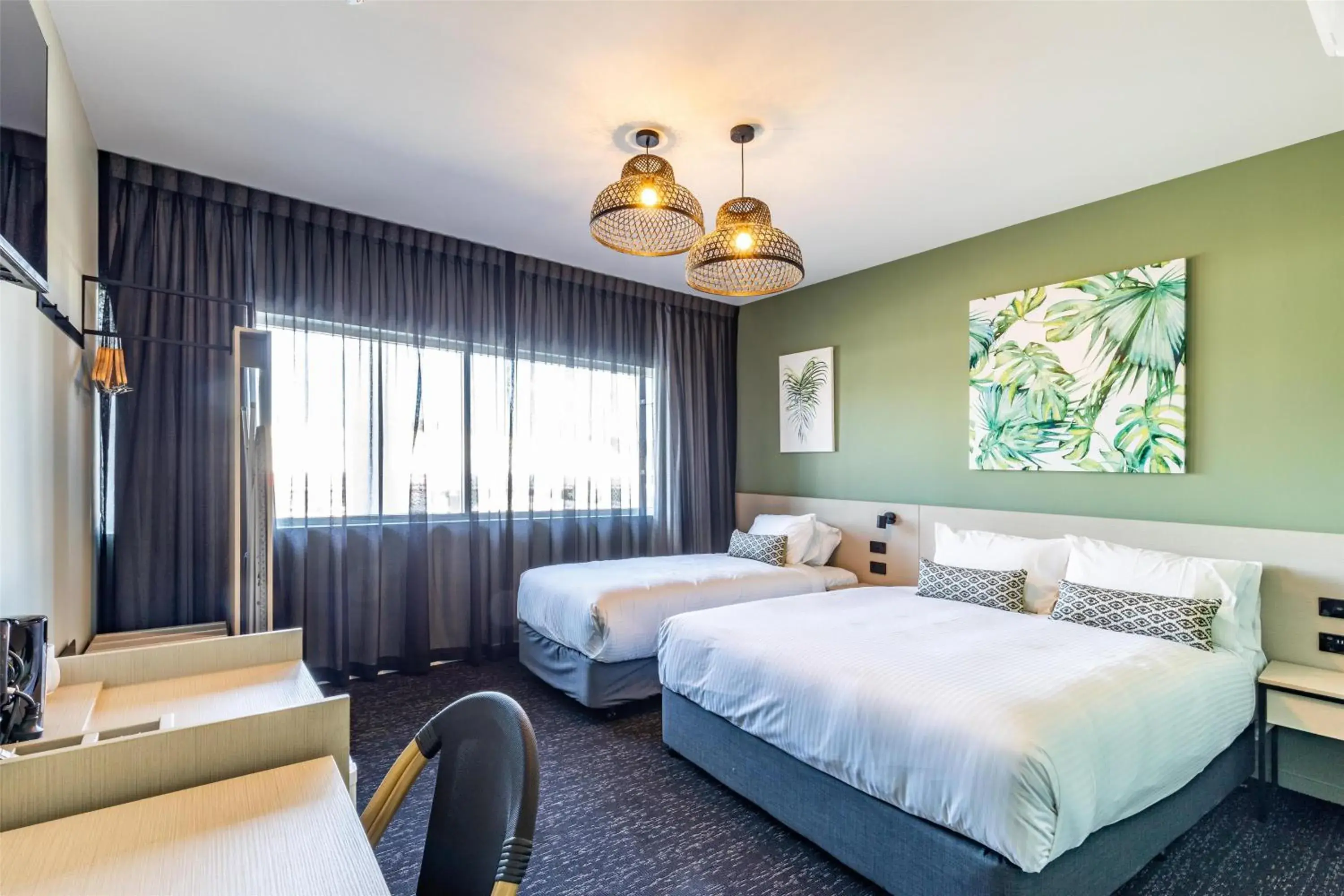 Triple Room in Nightcap at Commercial Hotel Triple Room in Nightcap at Commercial Hotel