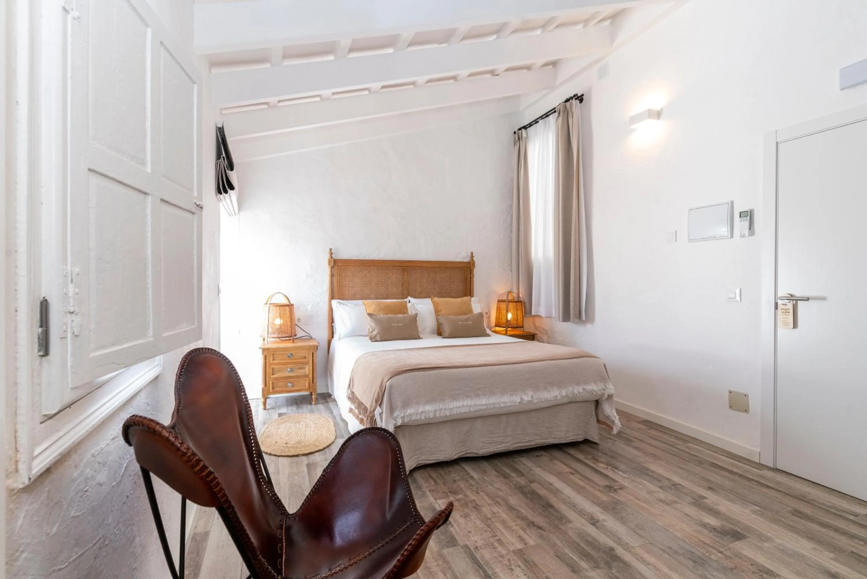 Bed in Encant de Alaior Boutique Hotel