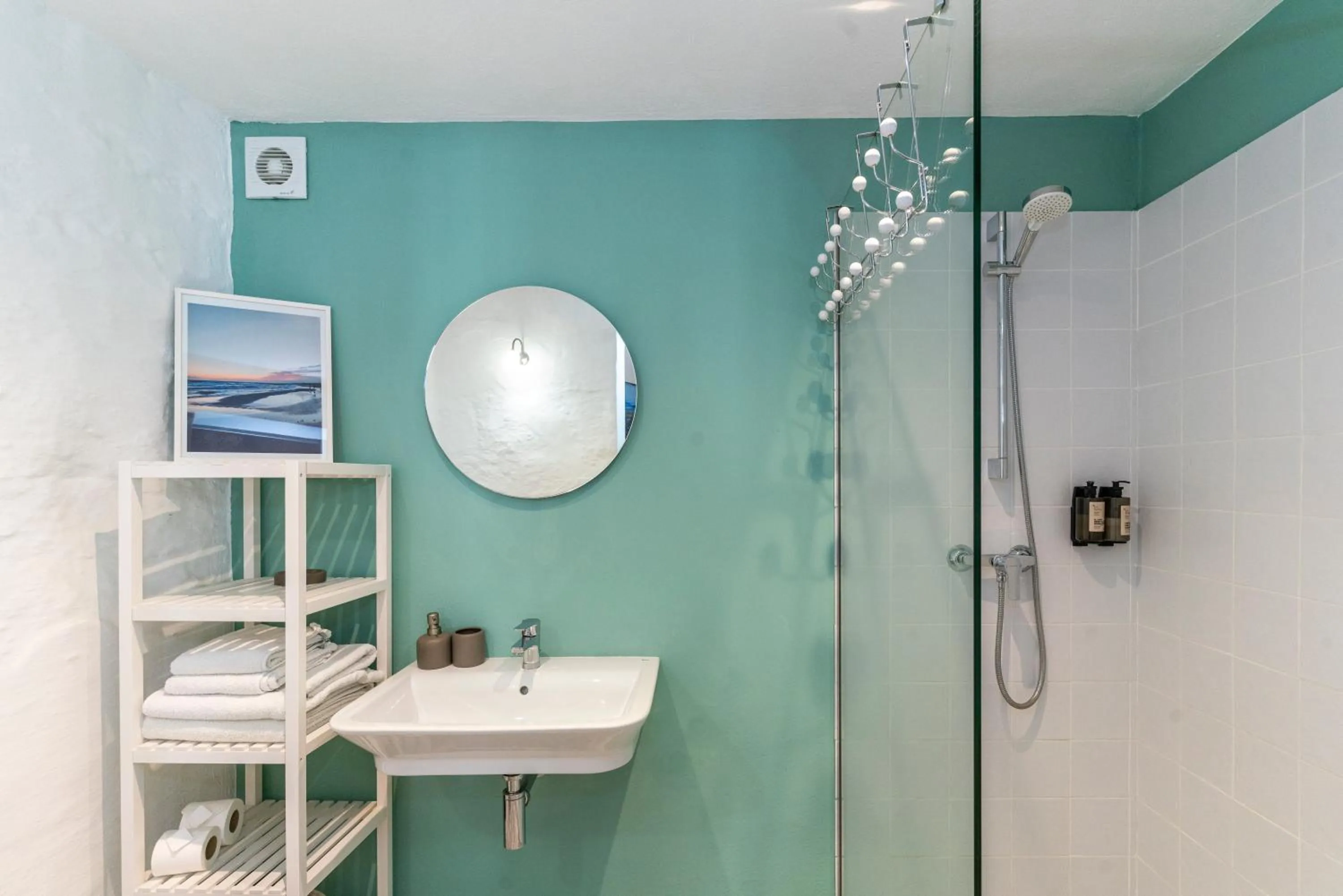 Shower in Encant de Alaior Boutique Hotel