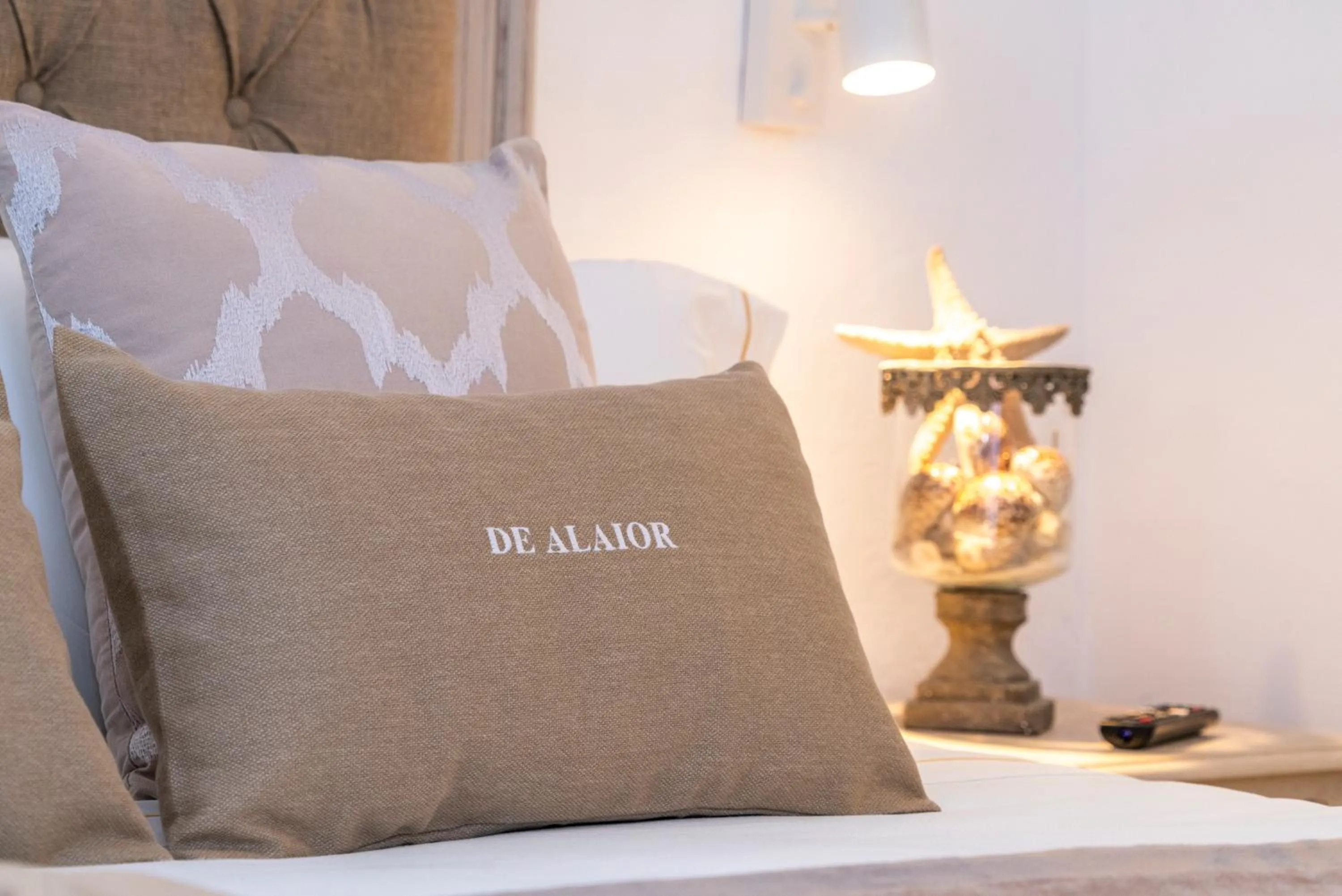 Bed in Encant de Alaior Boutique Hotel