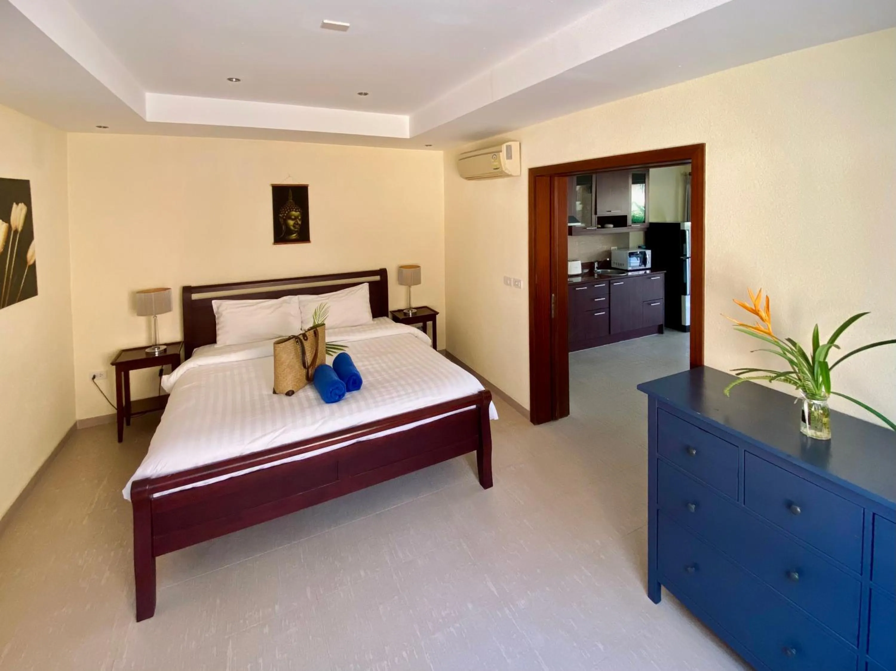 Bed in Utalay Koh Chang Villas