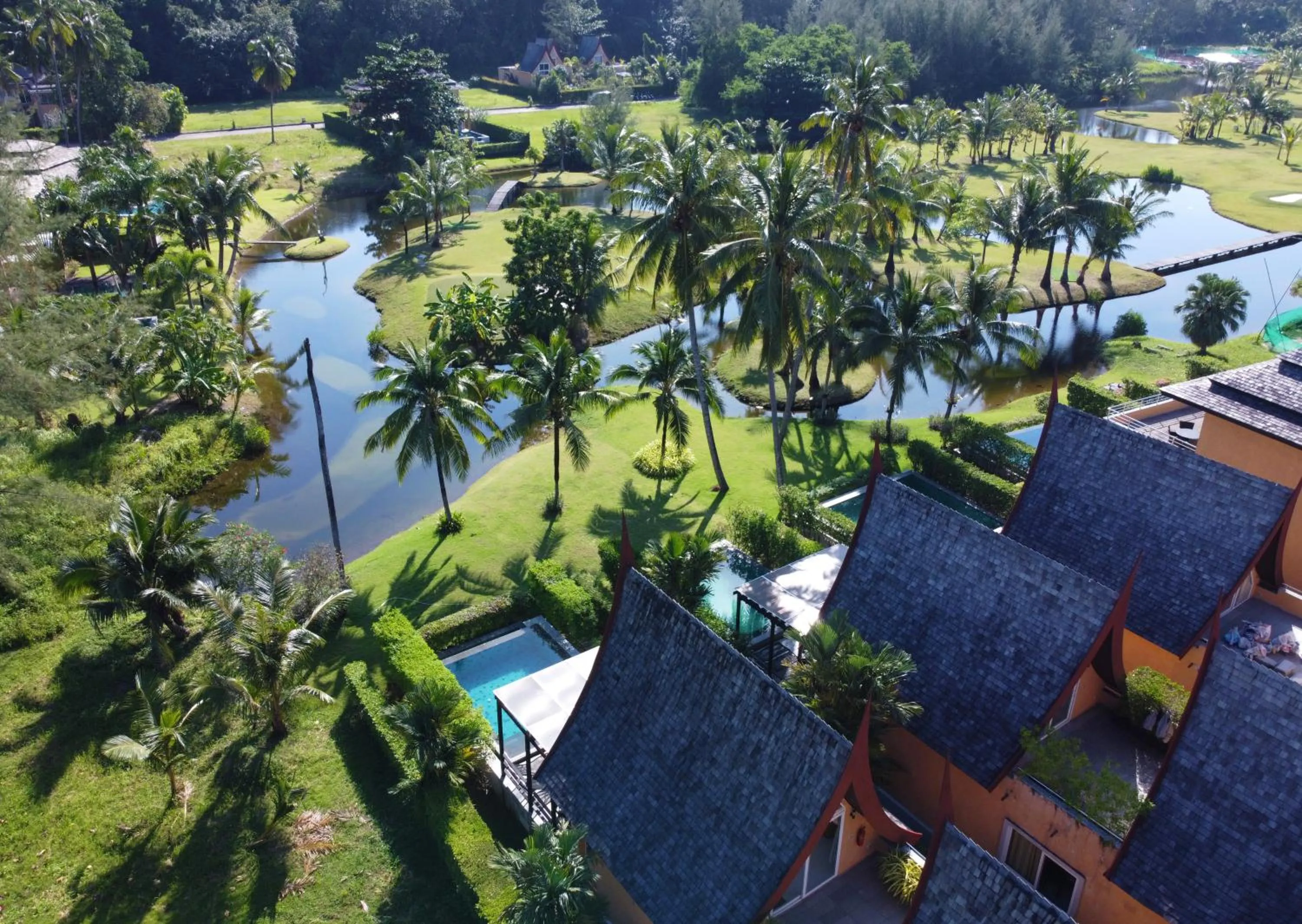 Golfcourse in Utalay Koh Chang Villas