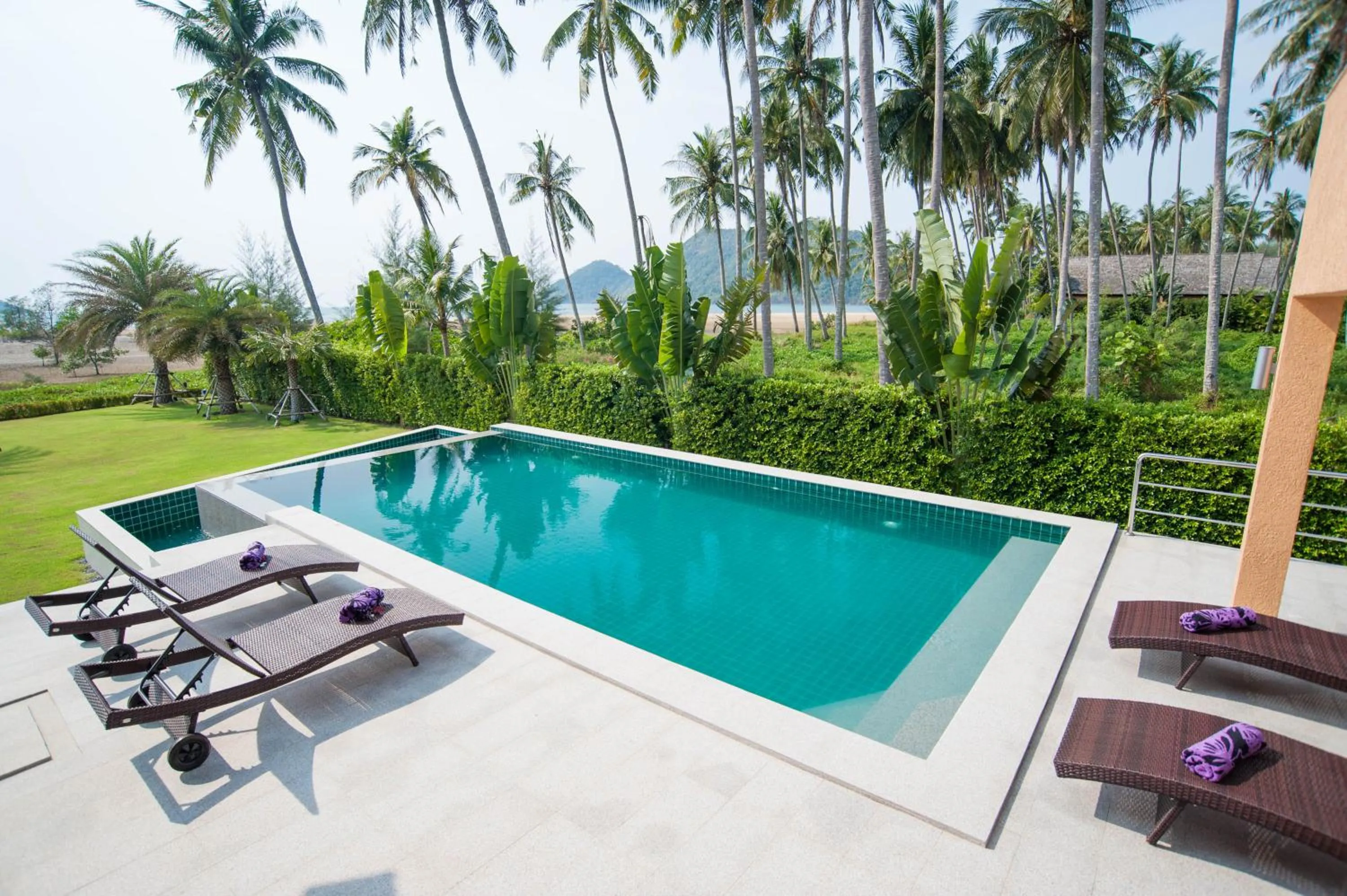 Pool view in Utalay Koh Chang Villas