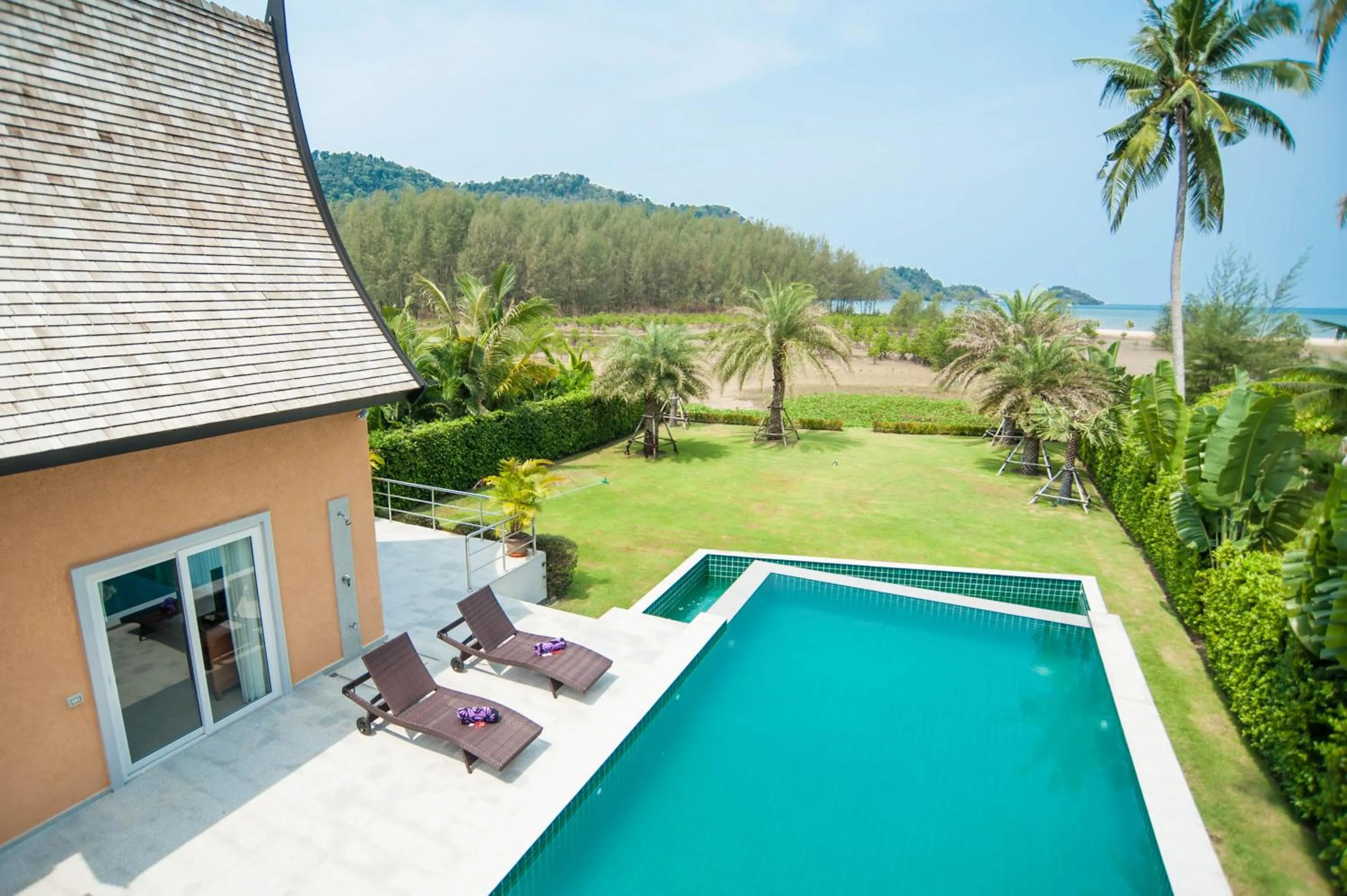 Pool view in Utalay Koh Chang Villas