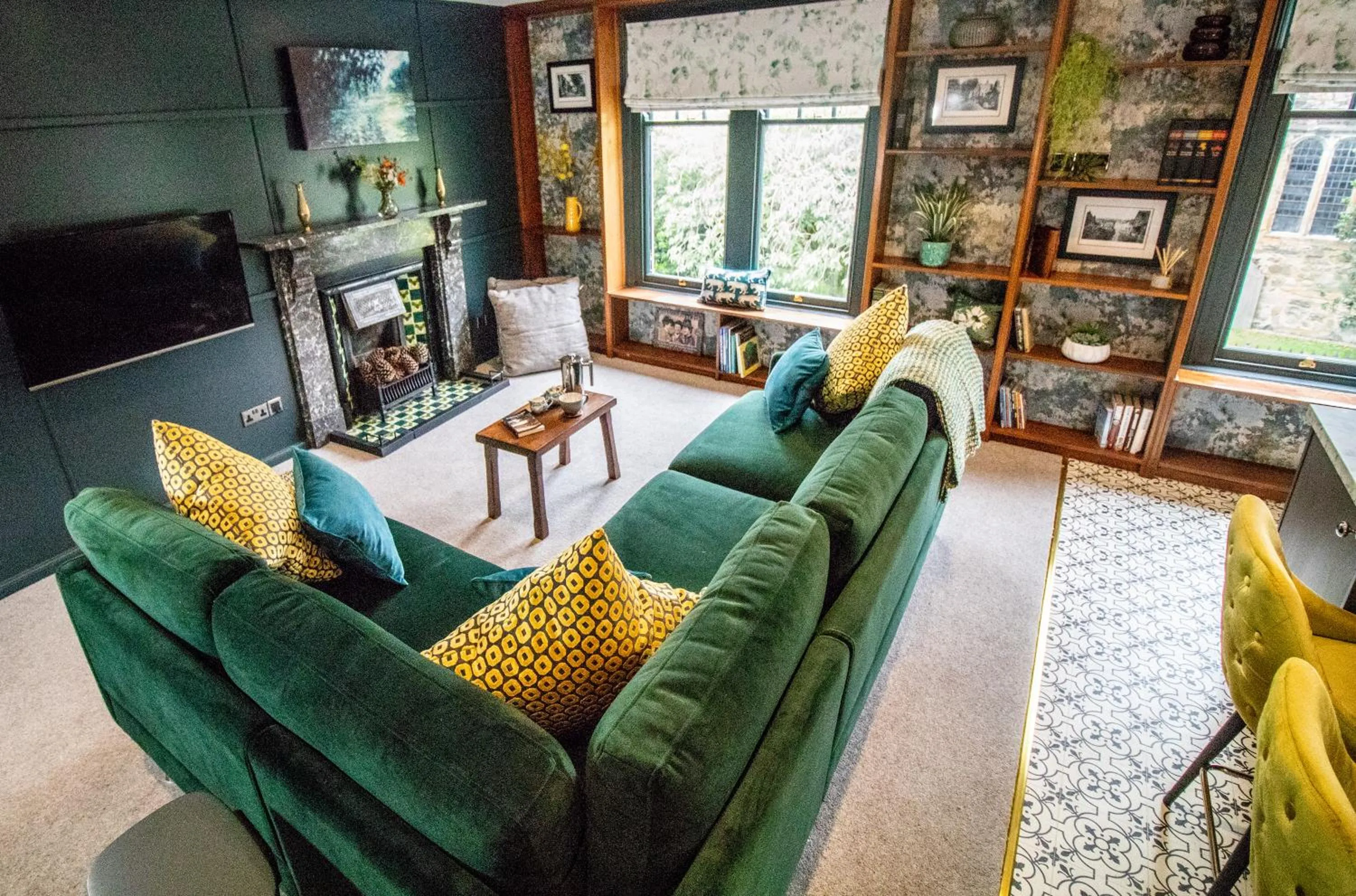 Living room in Wuthering Heights