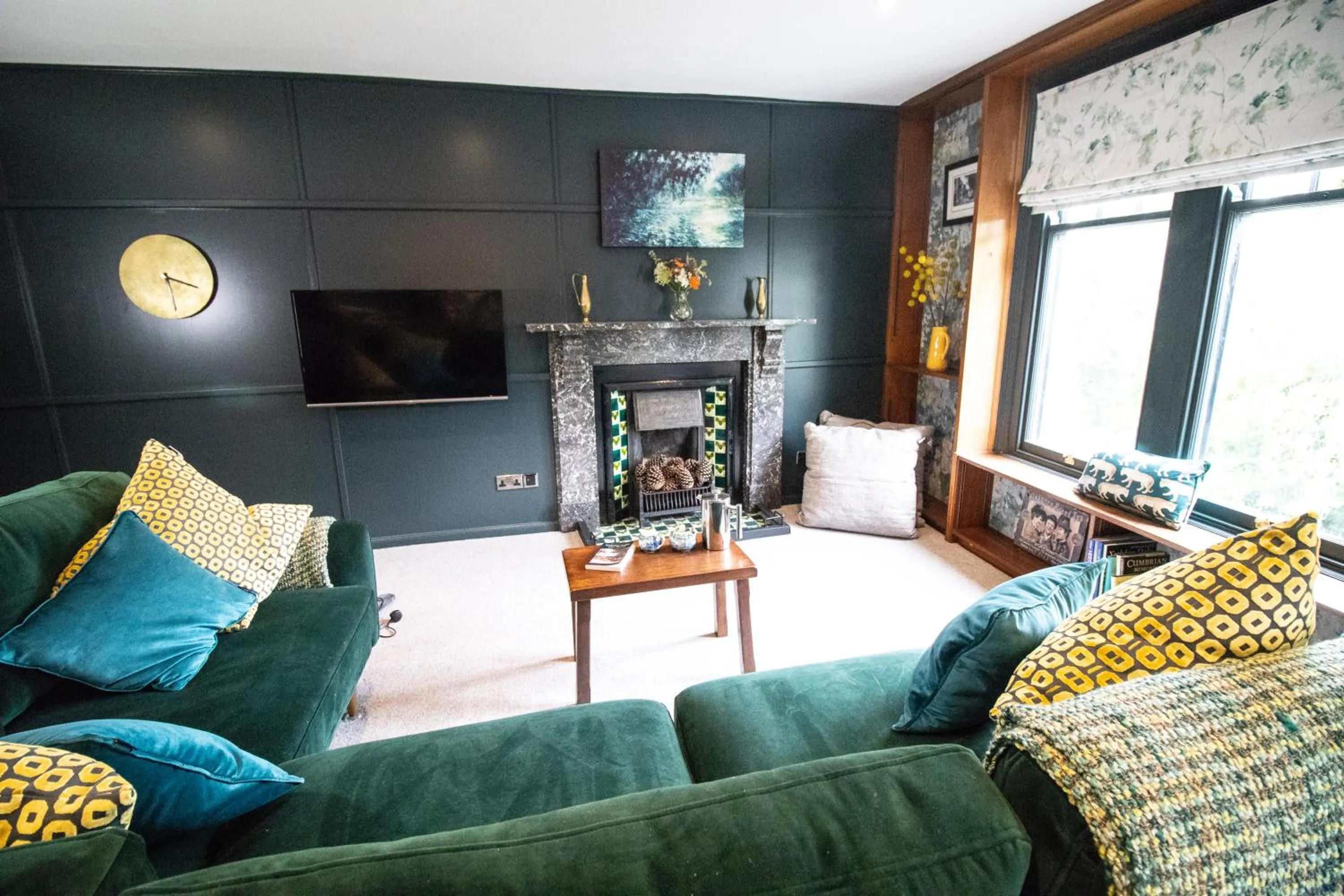 Seating area in Wuthering Heights