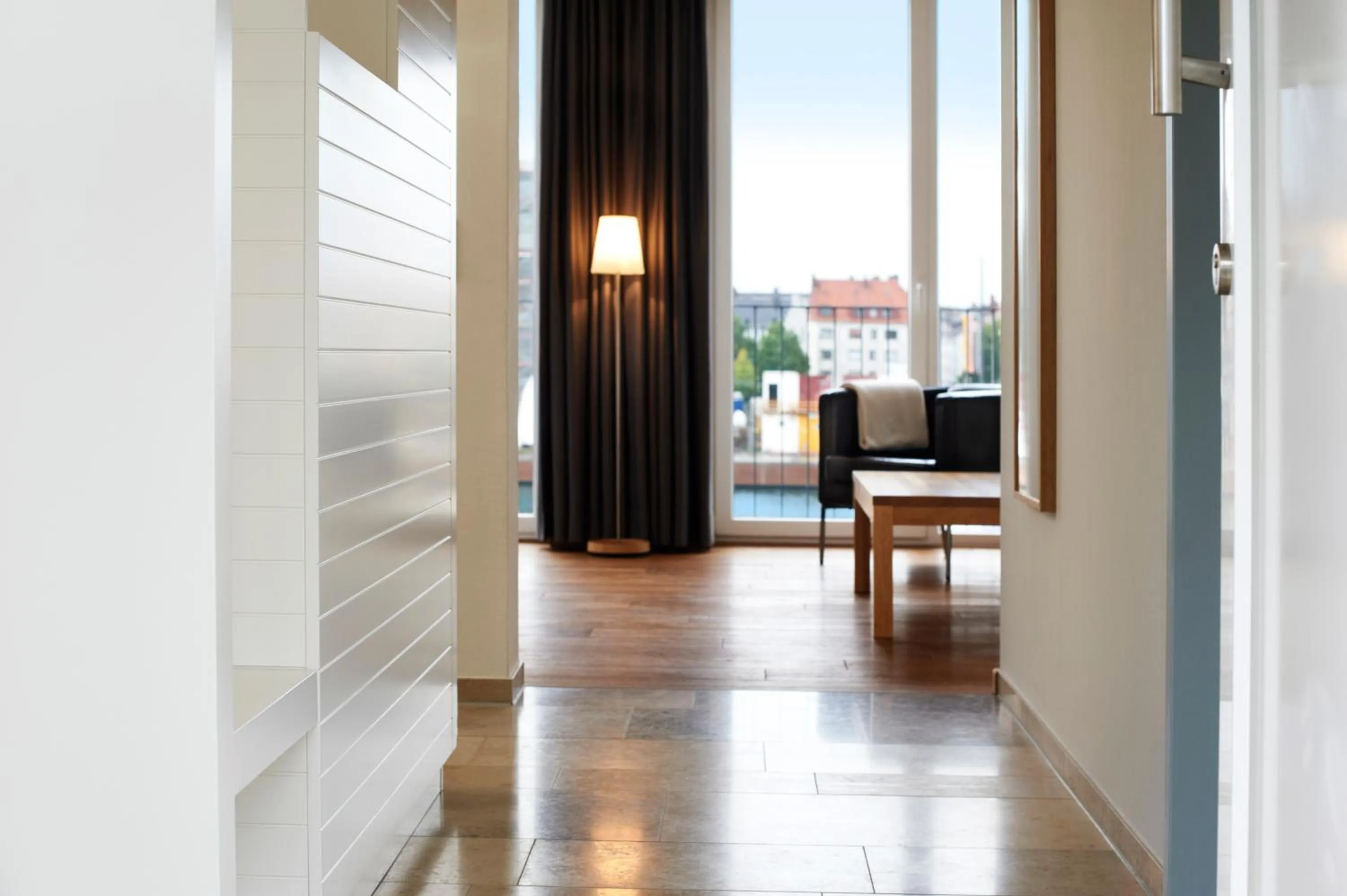 Living room in Im-Jaich Boardinghouse Bremerhaven