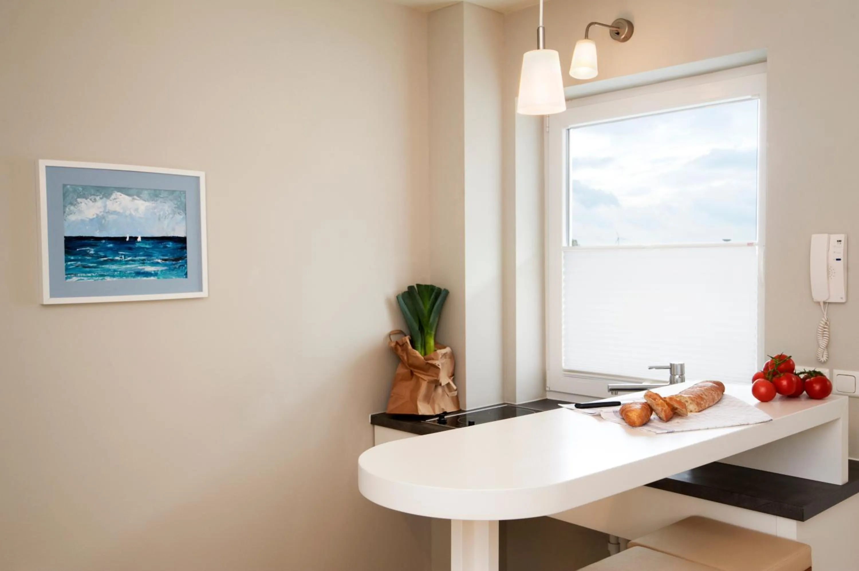 Dining area in Im-Jaich Boardinghouse Bremerhaven