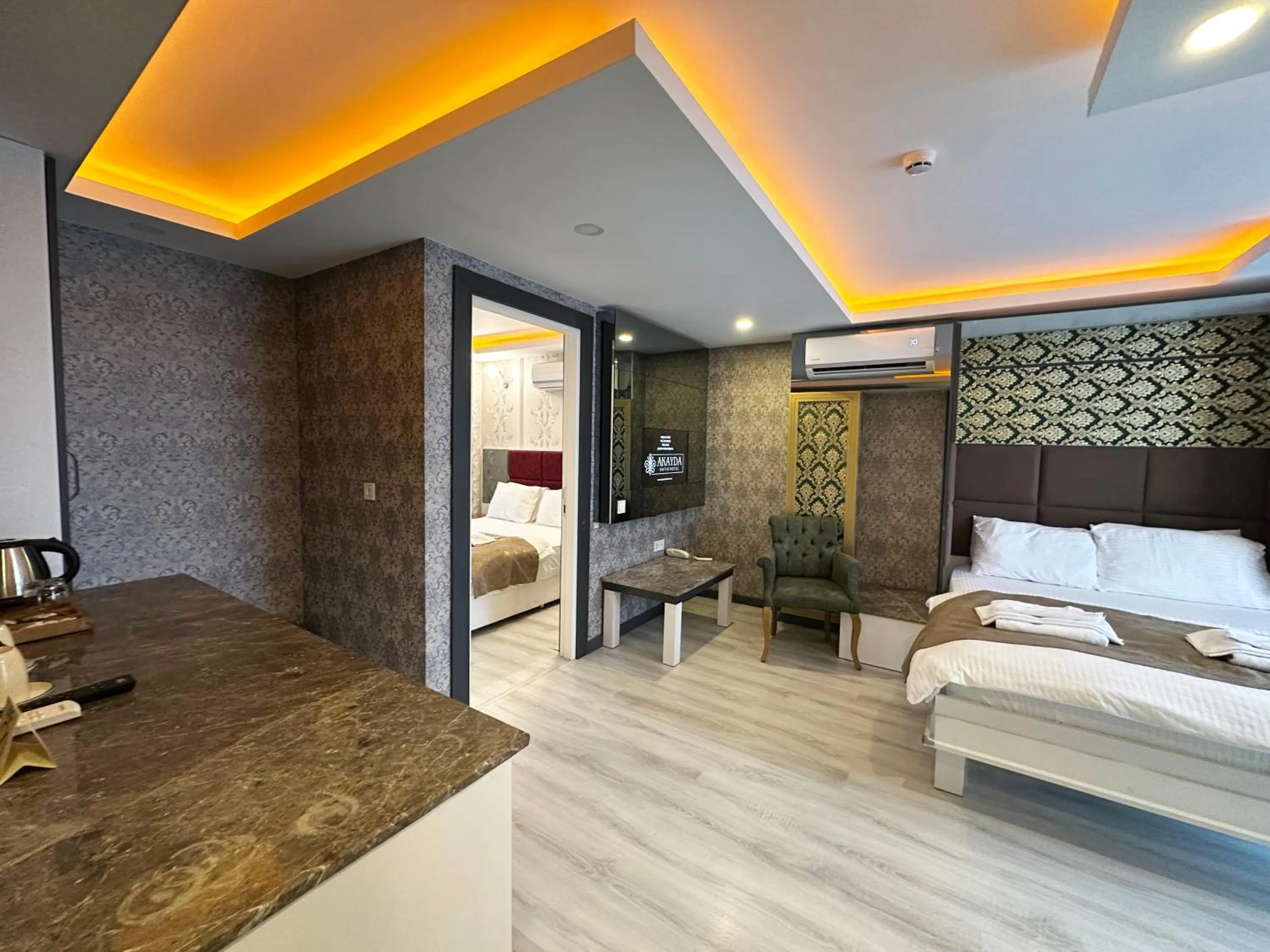 Photo of the whole room, Bed in Akayda Butik Hotel