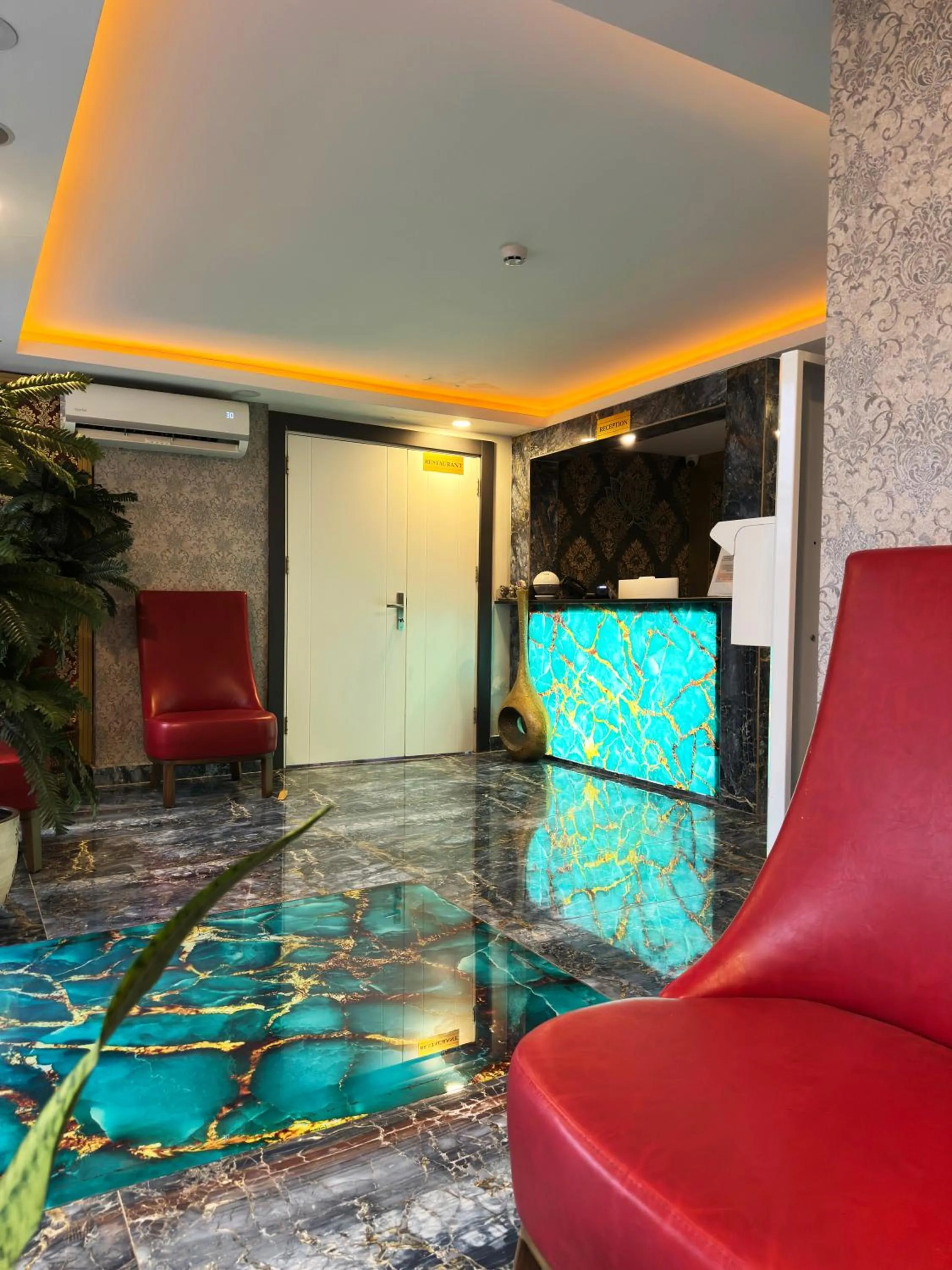 Lobby or reception in Akayda Butik Hotel