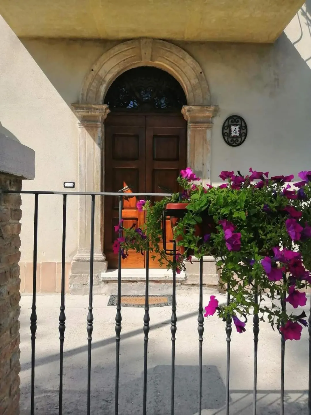 Facade/entrance in LaZita B&B