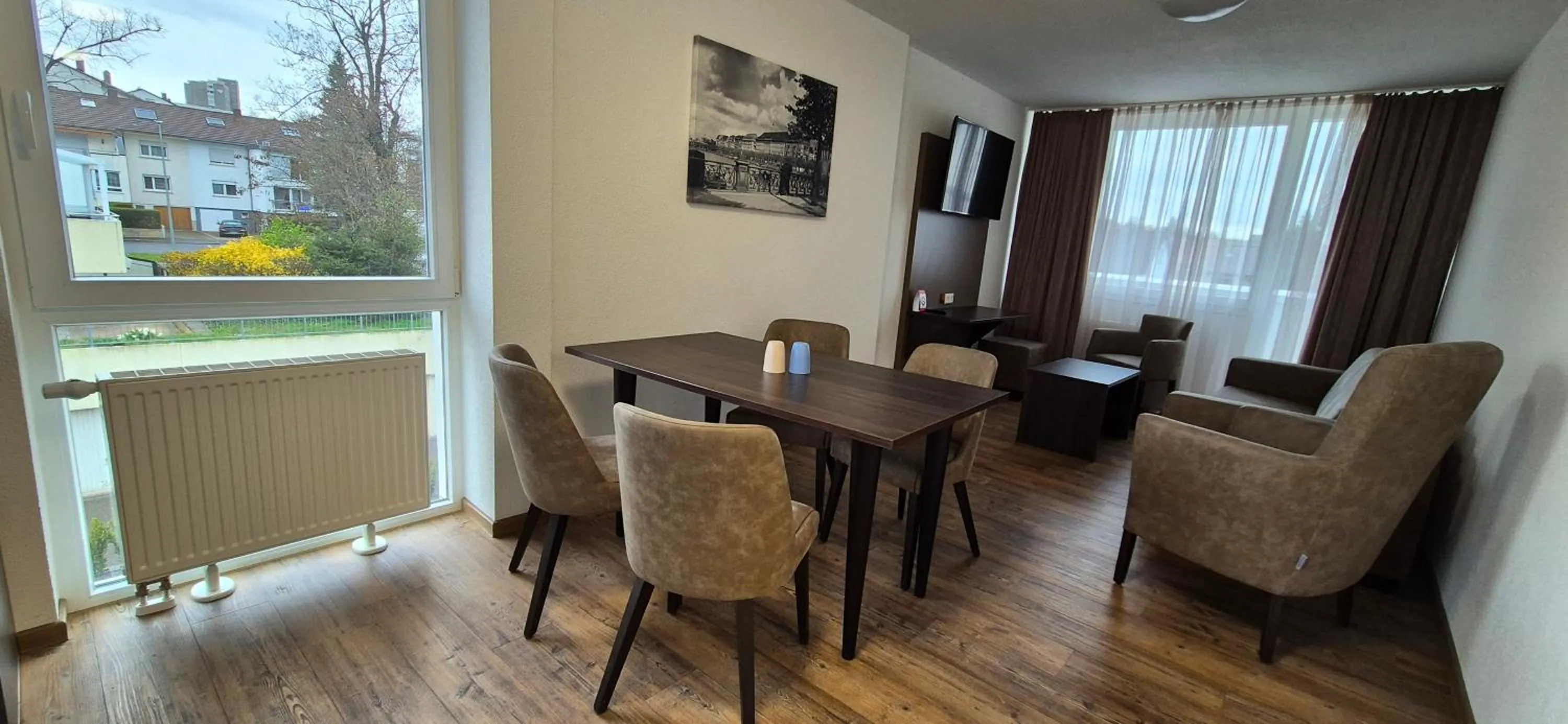 Living room in Melvi Hotel Göppingen