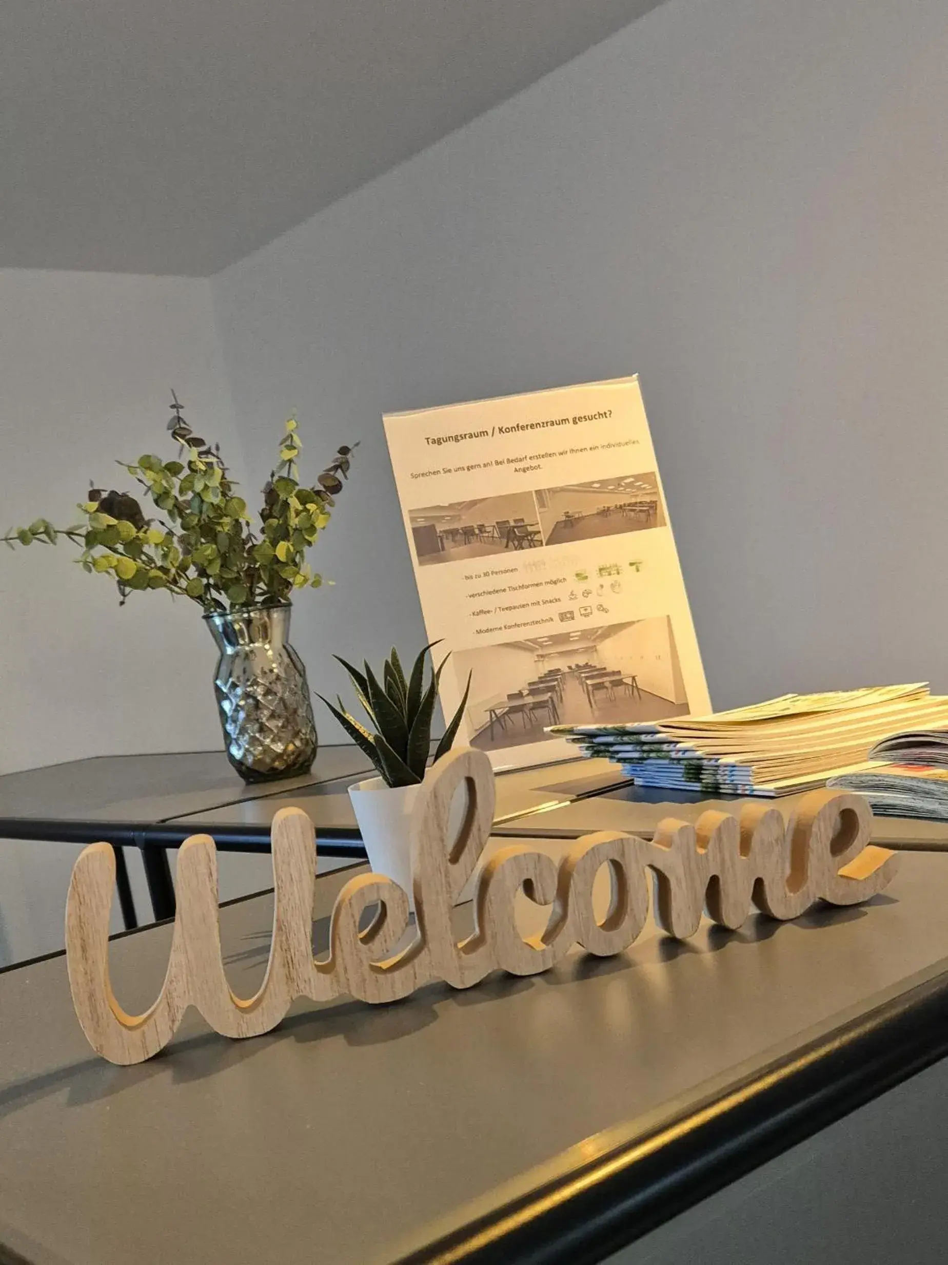 Lobby or reception in Melvi Hotel Göppingen Lobby or reception in Melvi Hotel Göppingen