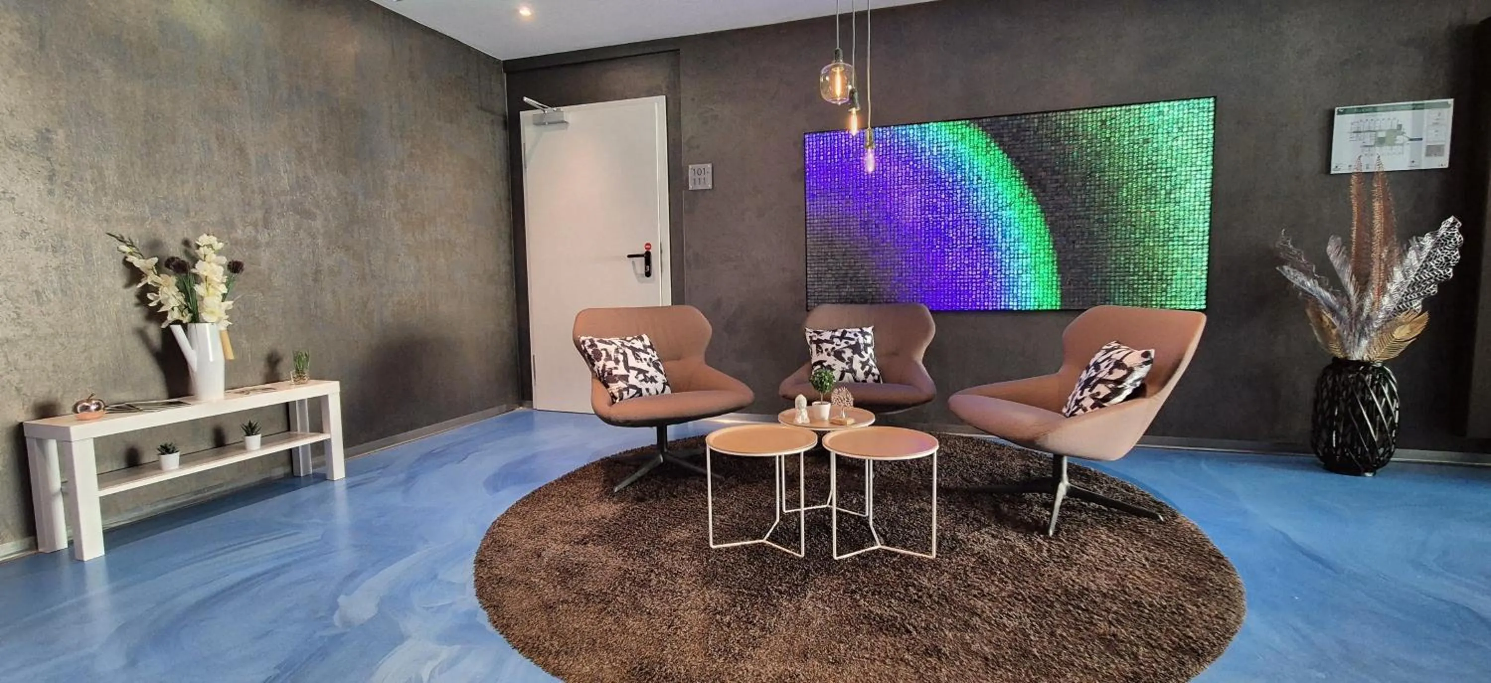 Lobby or reception in Melvi Hotel Göppingen